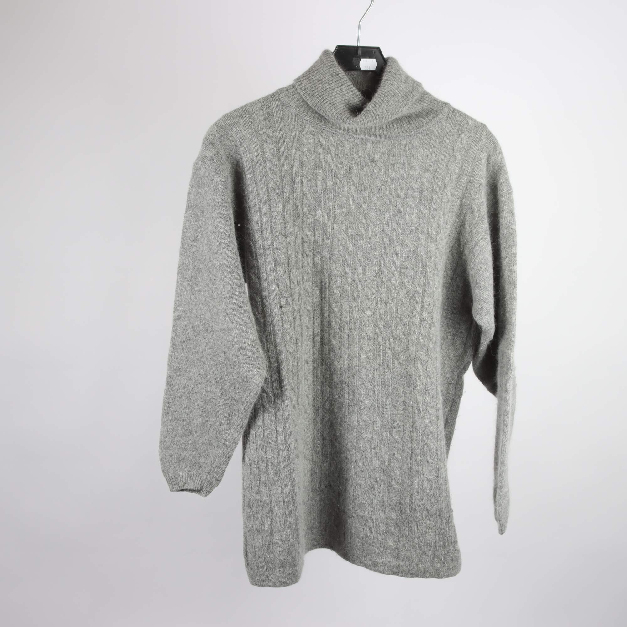 Tröja, Jennifer, grå, ull, angora, stl. 34/36.