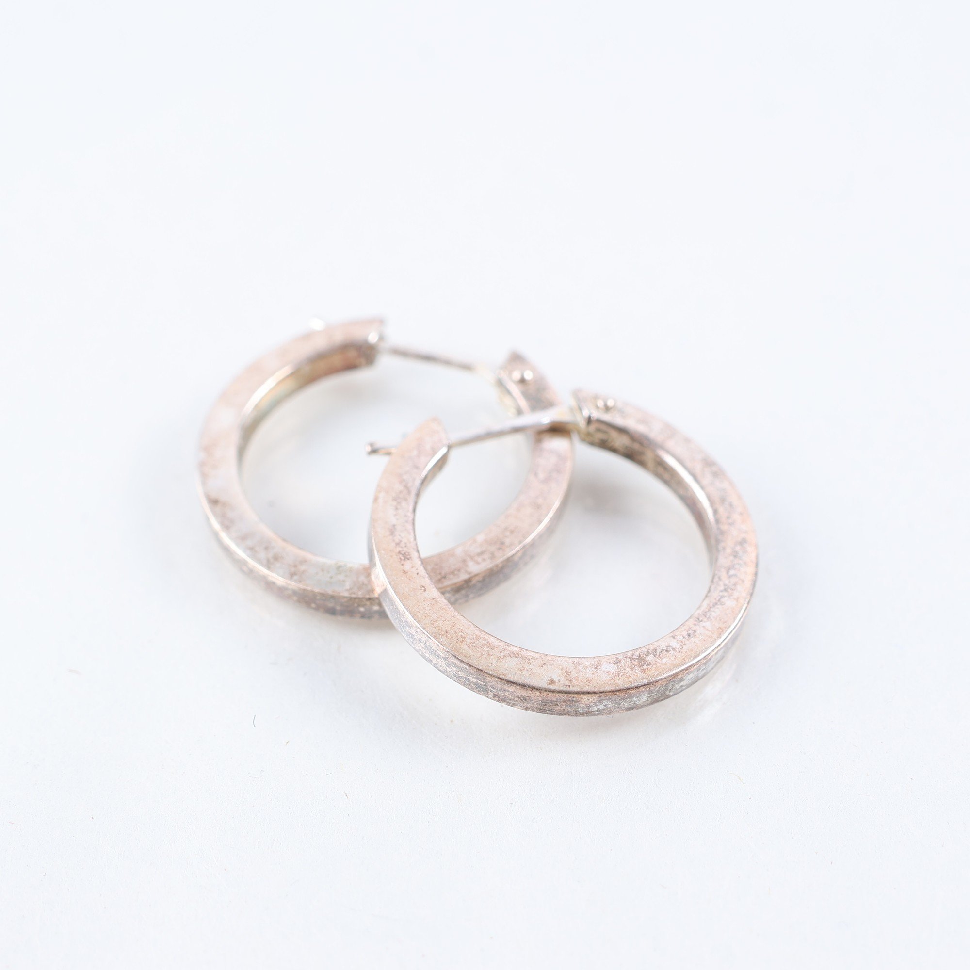 Örhängen, ”Creoler”, silver 925.