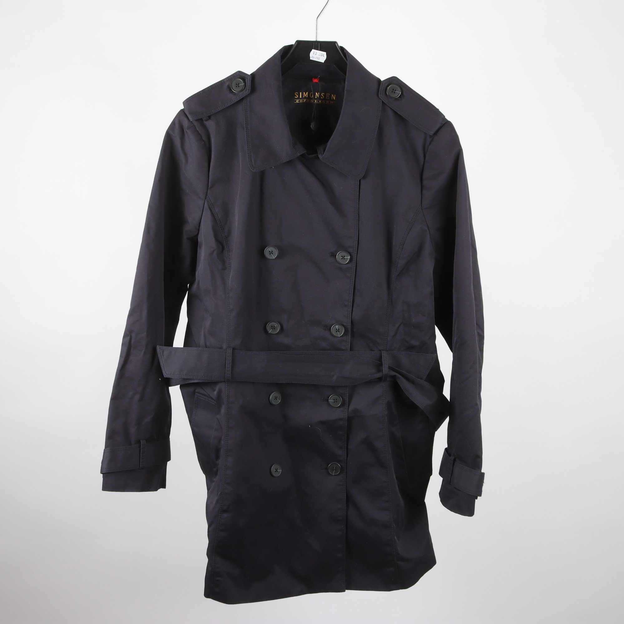 Trenchcoat, Simonsen, stl. 46