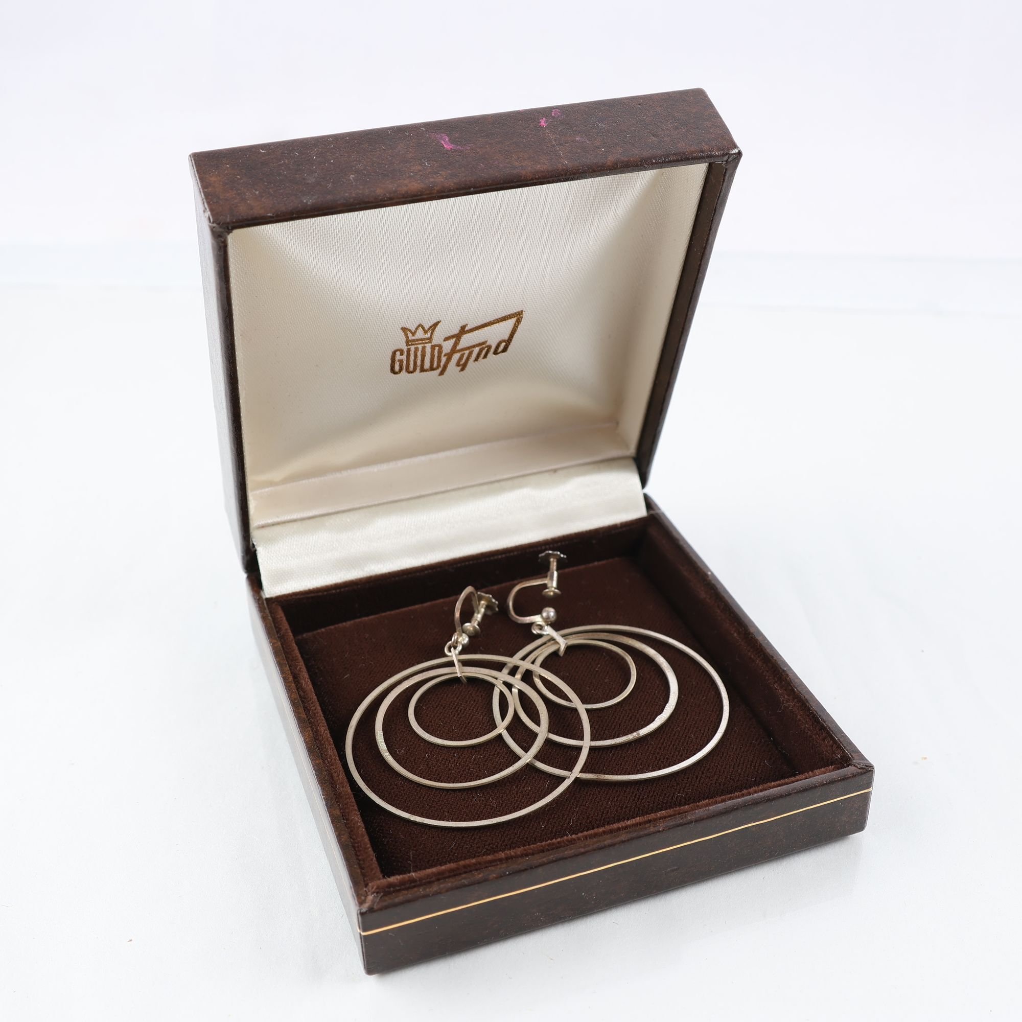 Örhängen, silver, vikt: 4.6g