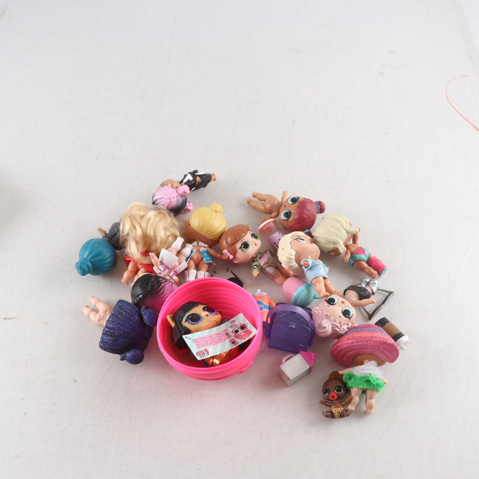 Figurer, LOL,blandat,med tillbehör.