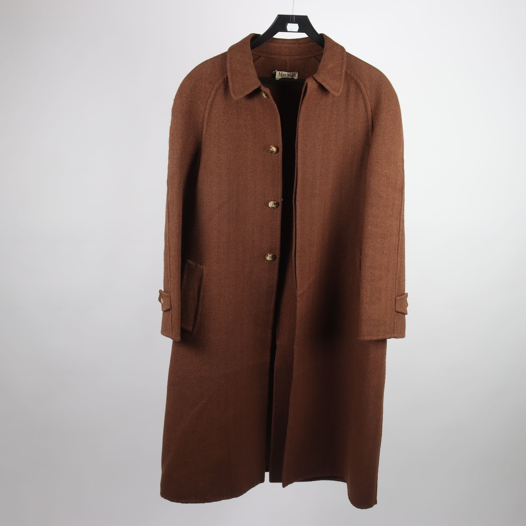 Kappa, MaxMara, brun, ull, stl. 40.