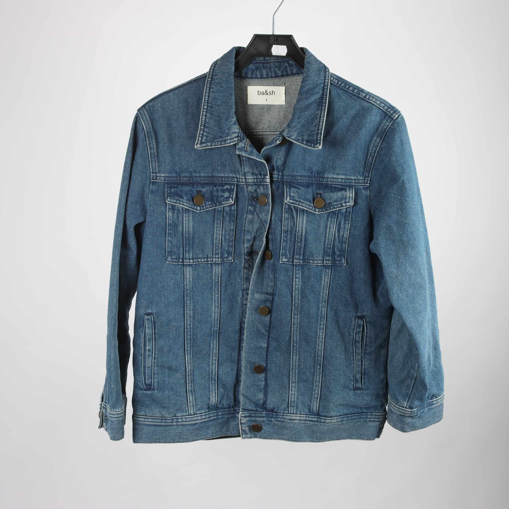 Jeansjacka, Ba&Sh, blå, stl. XS/S.