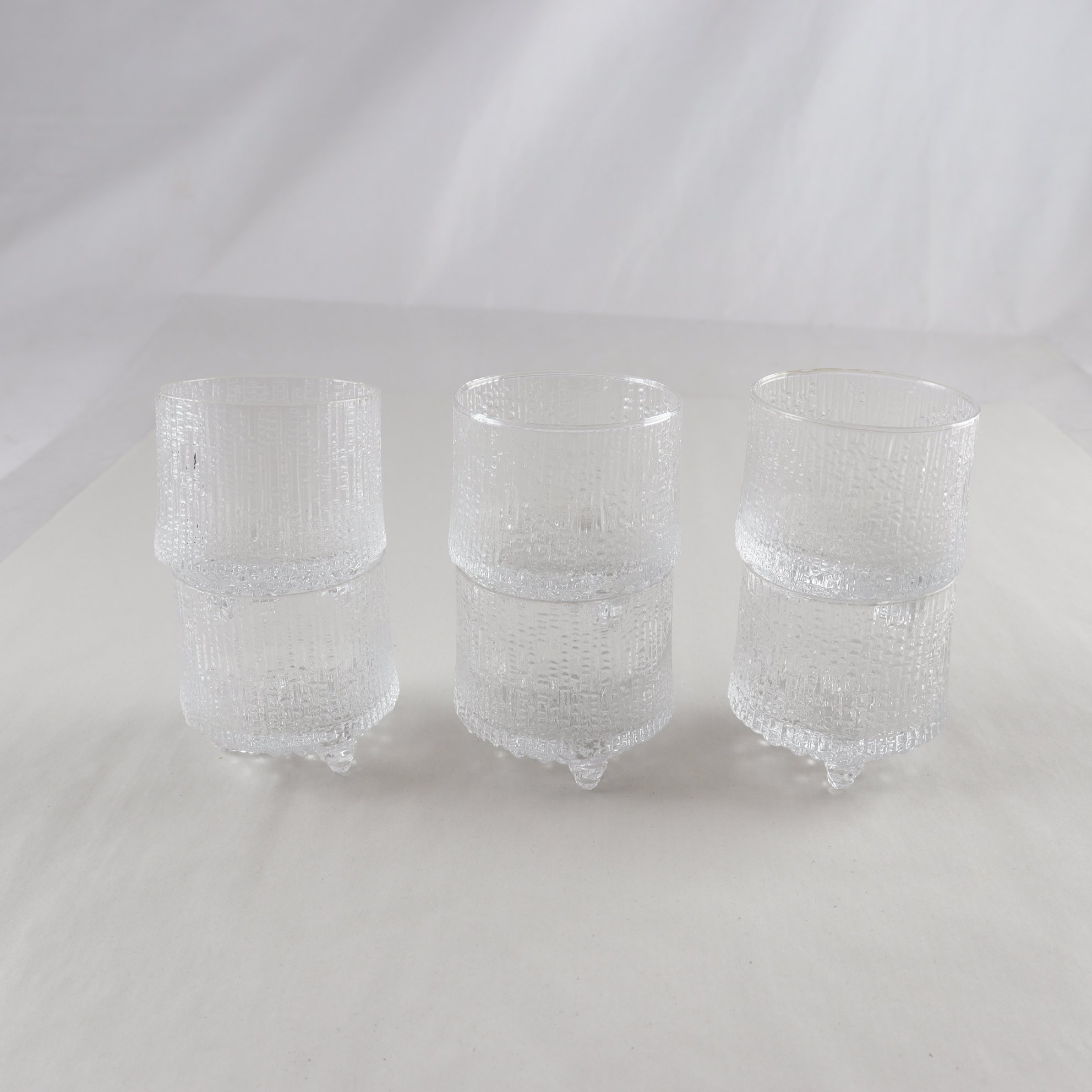 Glas, whiskeyglas, Ultima Thule, Tapio Wirkkala, Iittala, Finland. Samfraktas ej