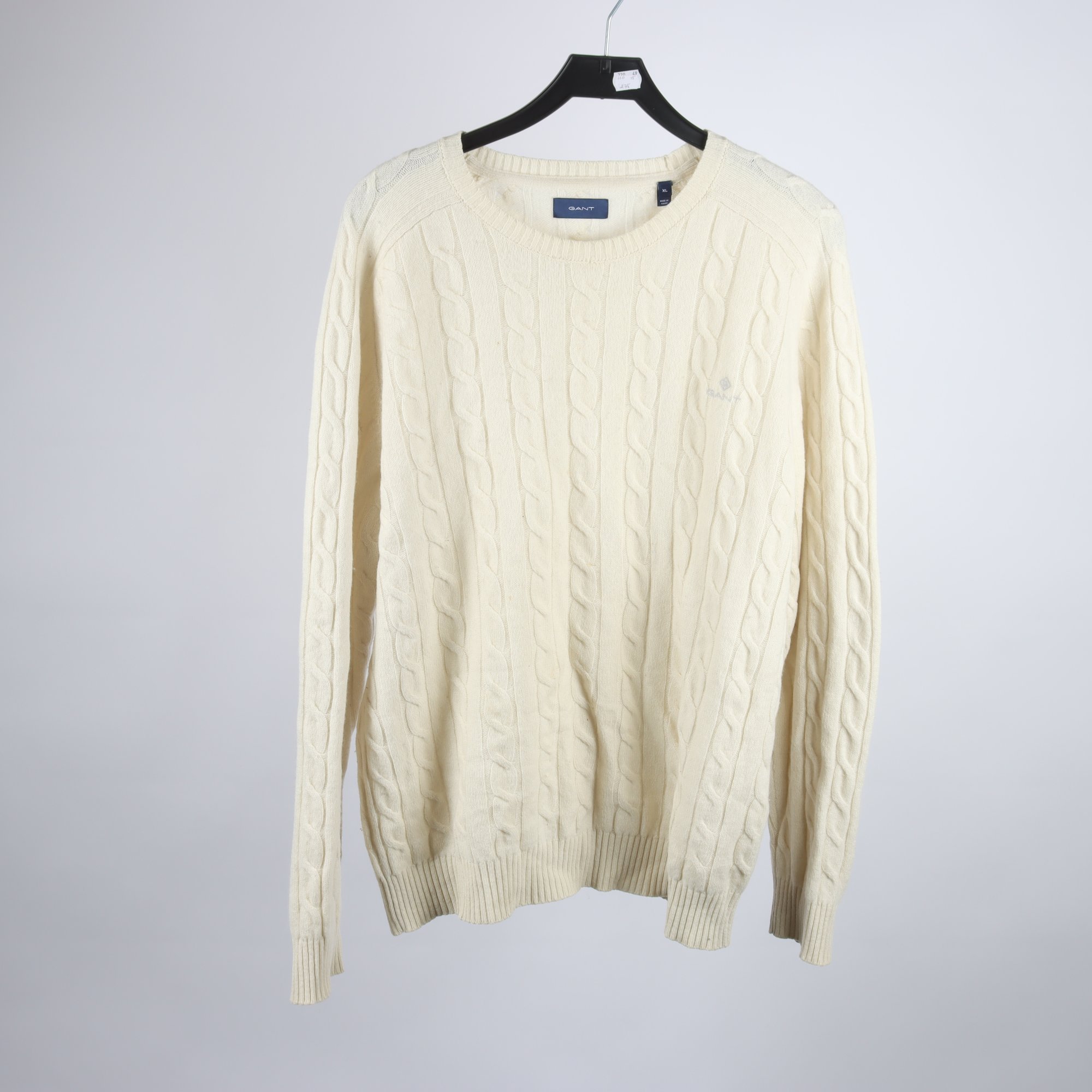 Tröja, Gant, offwhite, 100% ull, stl. XL.