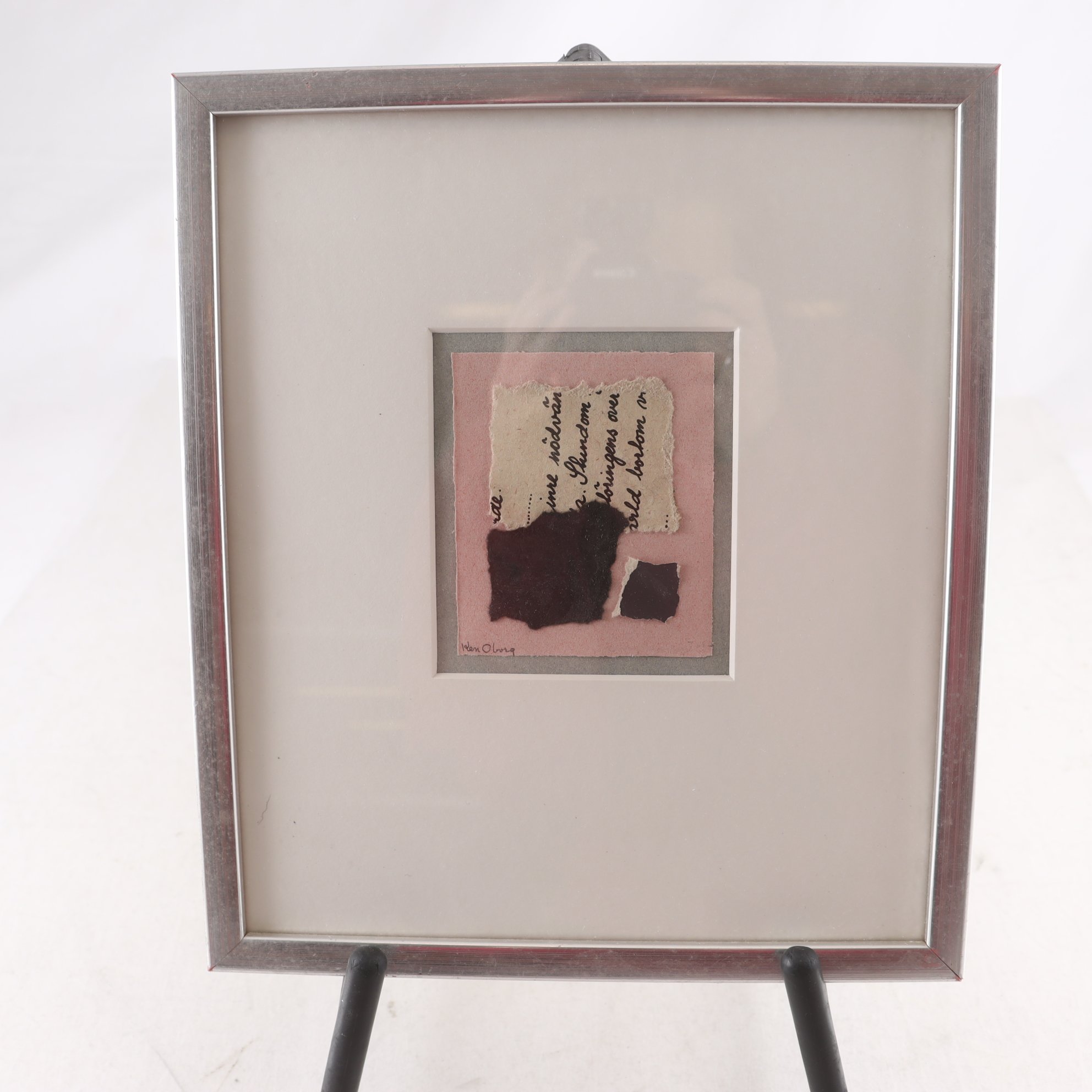 Collage, papper, Ken Oborg (1906-2002)