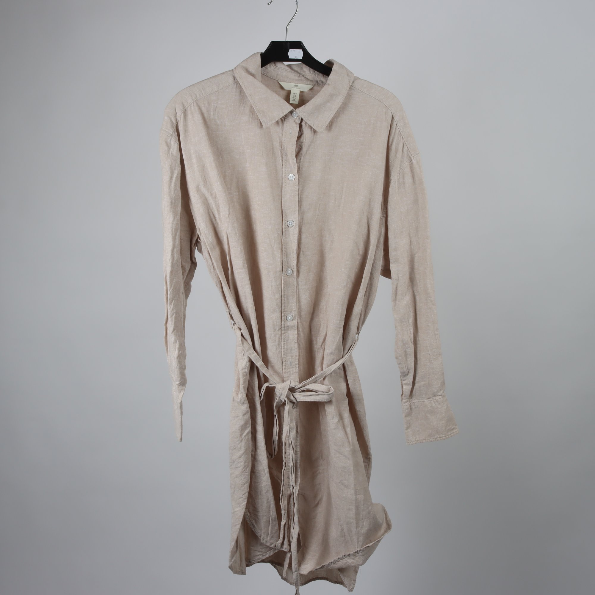Klänning, H&M, beige, stl. M