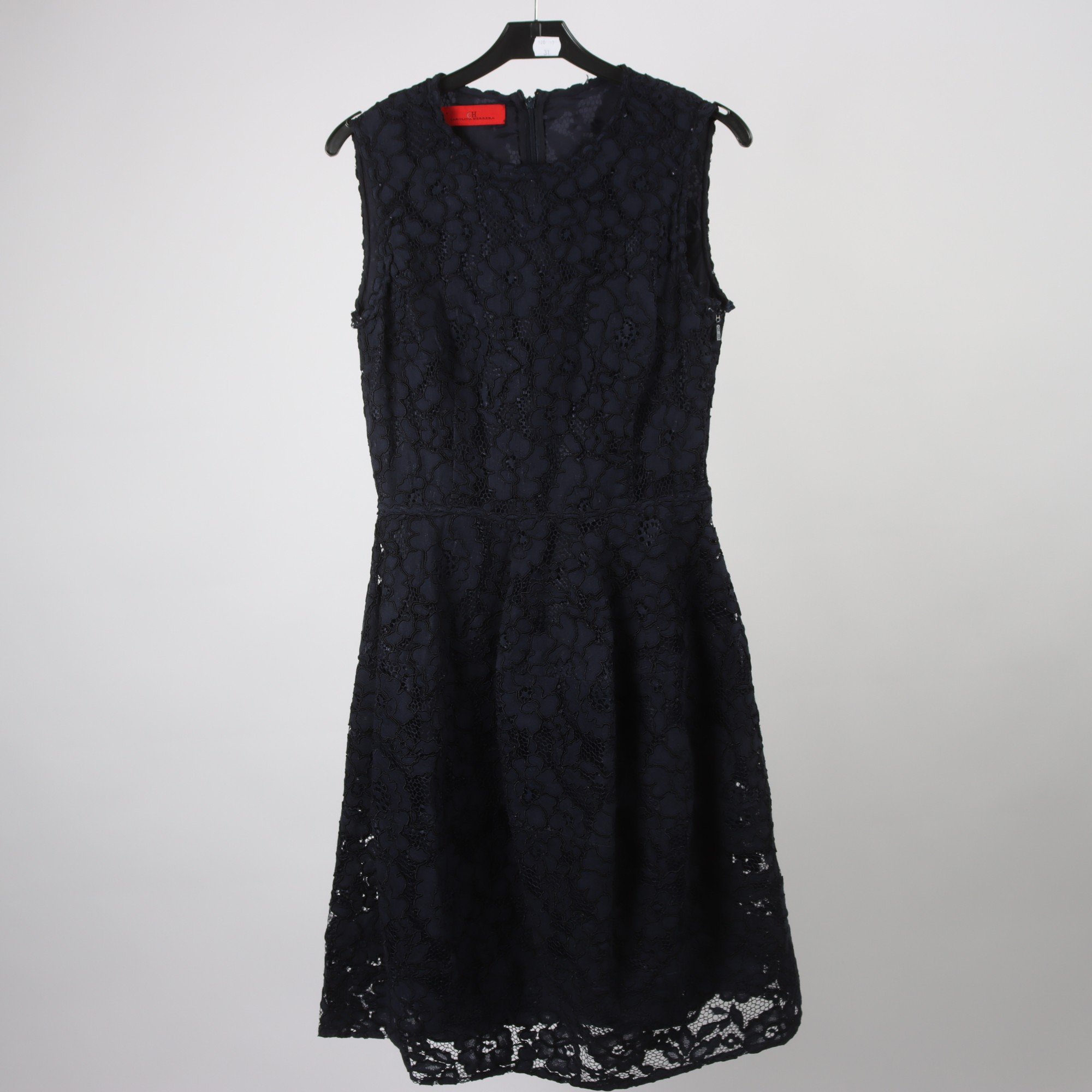 Klänning, Carolina Herrera, blå, stl. 4 (XS)