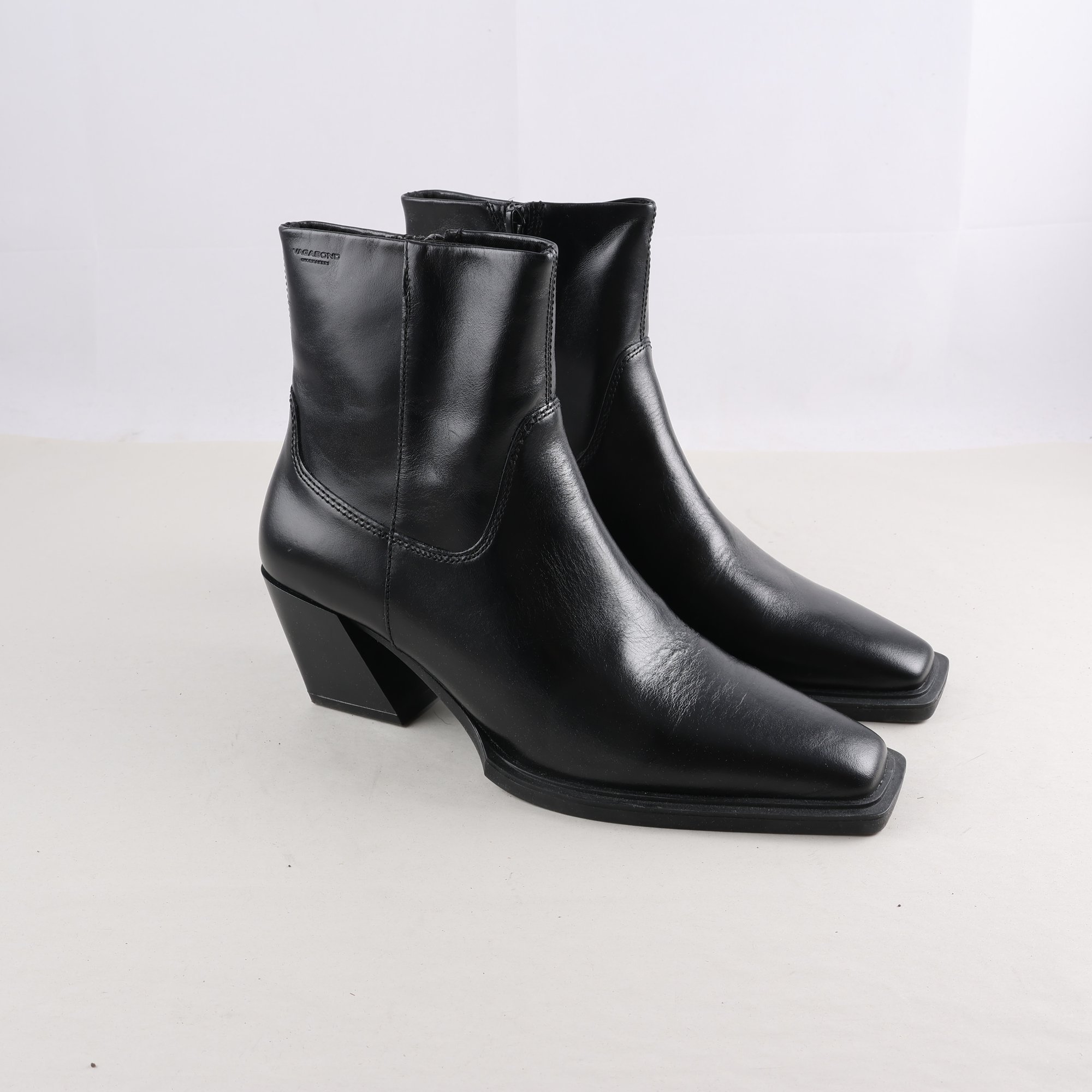 Stövletter, Vagabond, läder, stl. 38