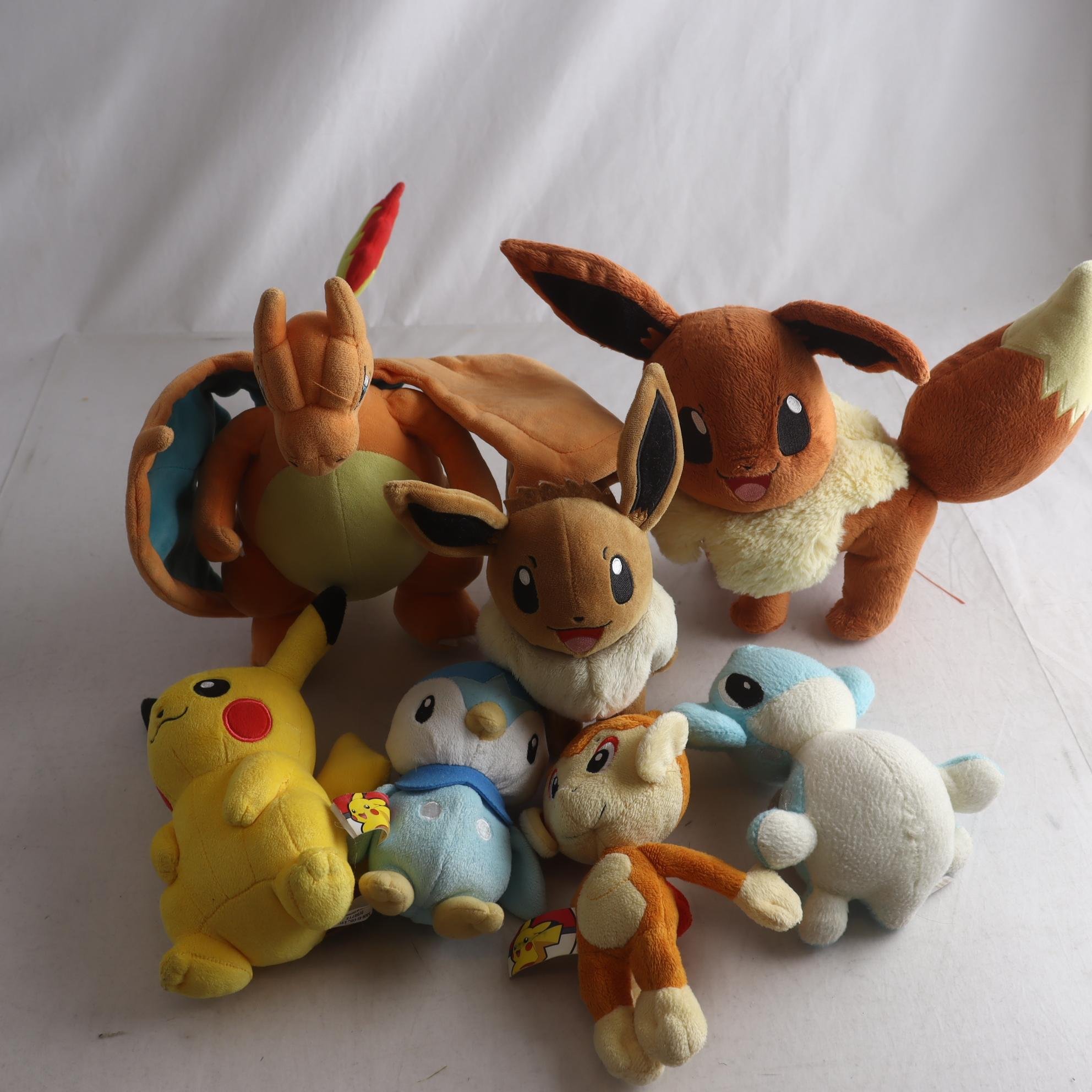 Mjukisdjur, Pokemon, blandat 7st.