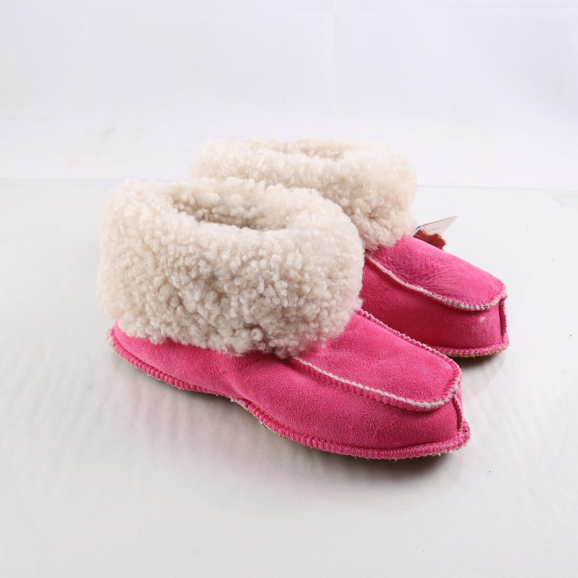 Tofflor, Shma, rosa, skinn, stl. 36.