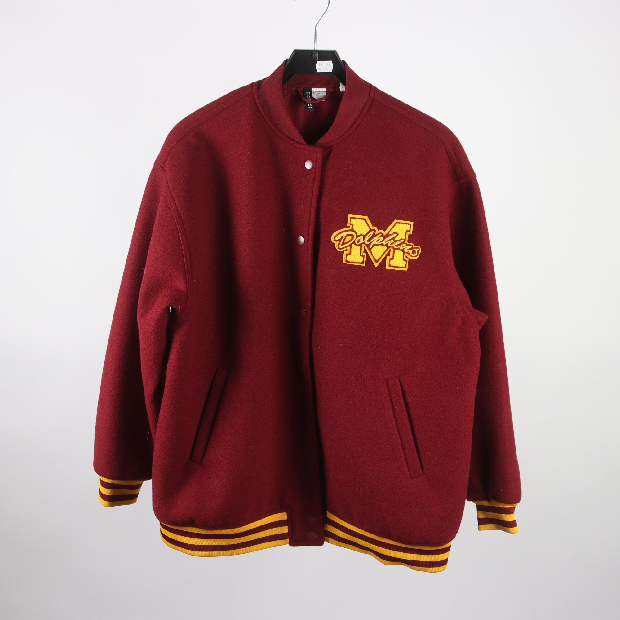 Baseballjacka, H&M Divided x Sex Education, stl. M