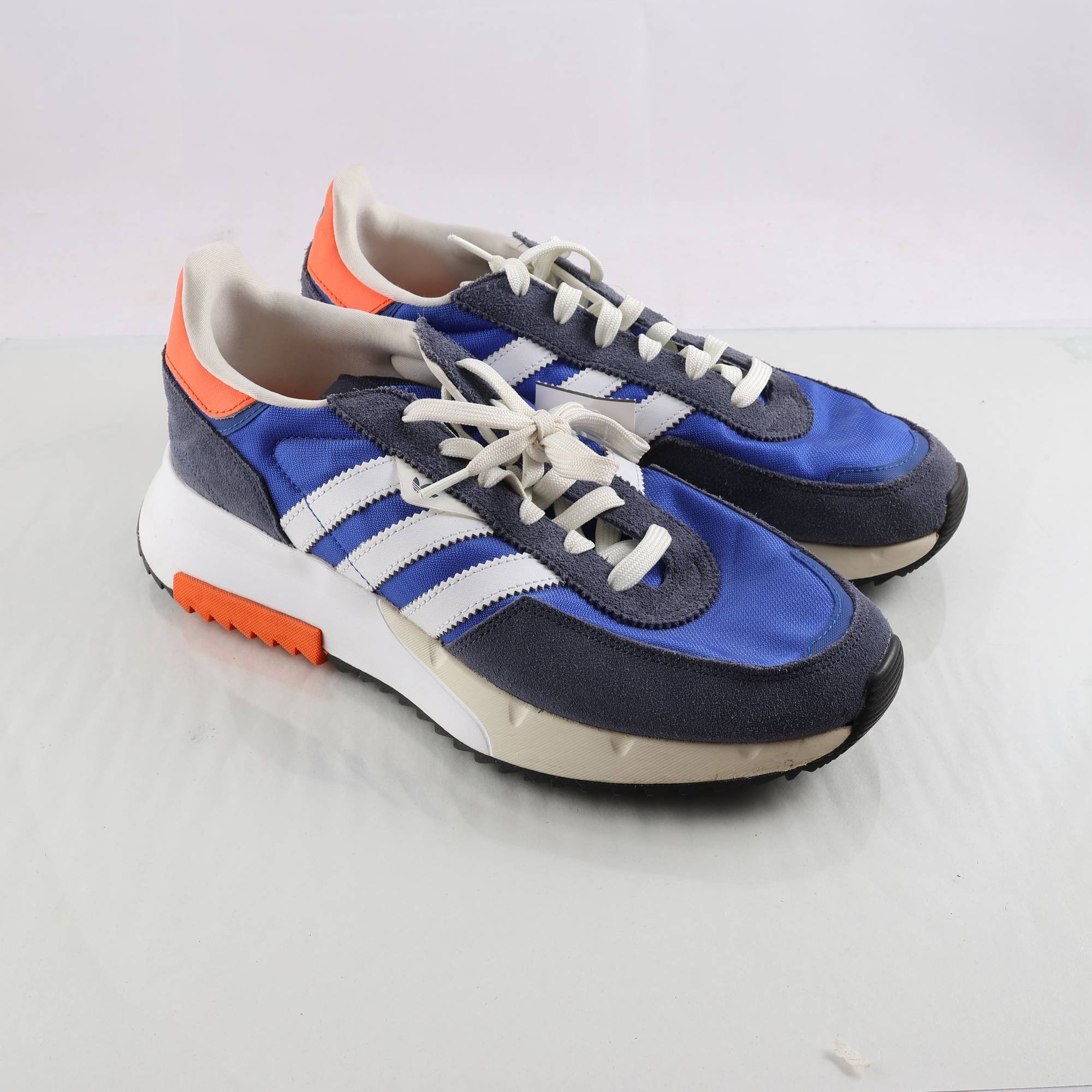Sneakers, Adidas, blå, orange, stl. US 10.