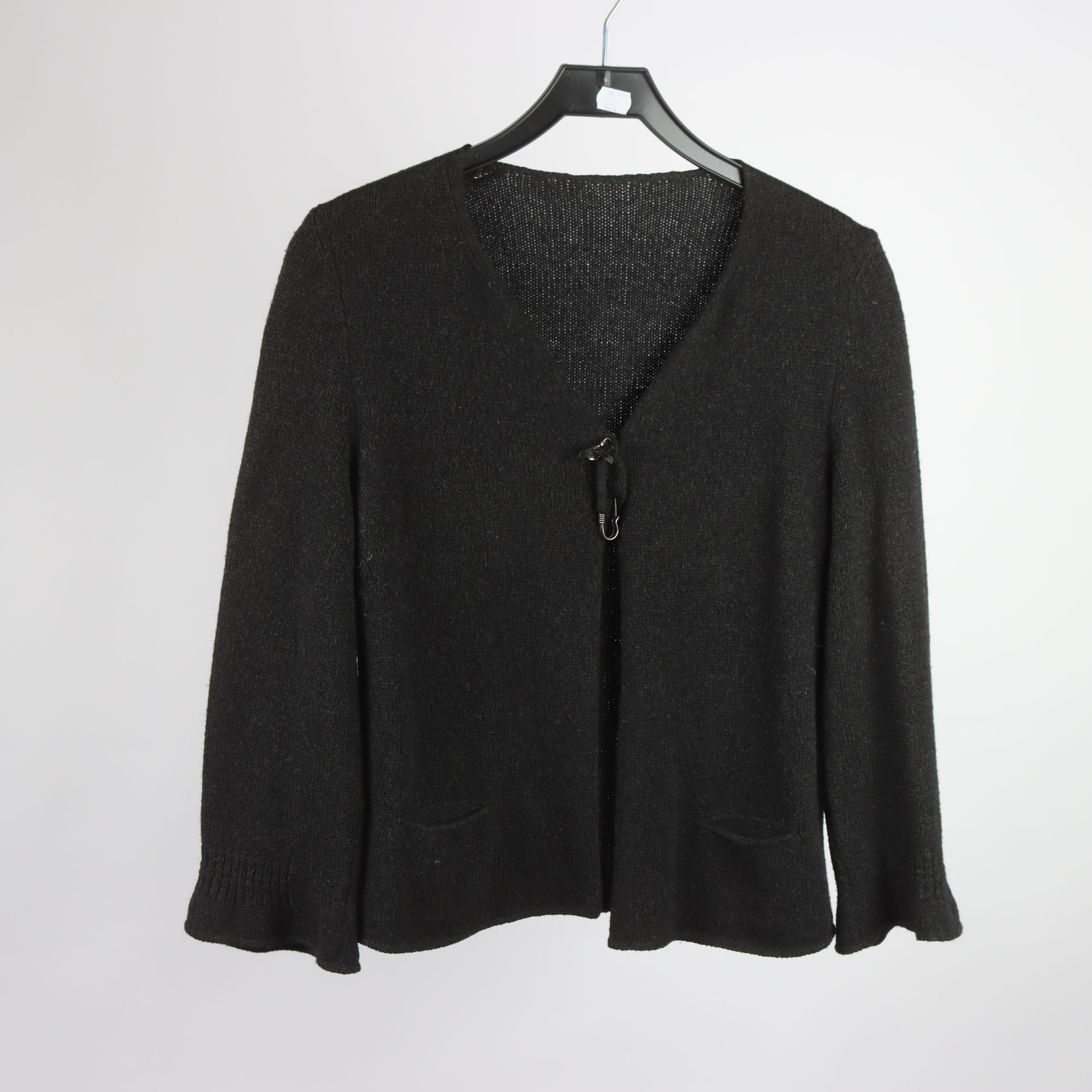 Kofta, Marccain, svart, ull, alpaca, stl. S.