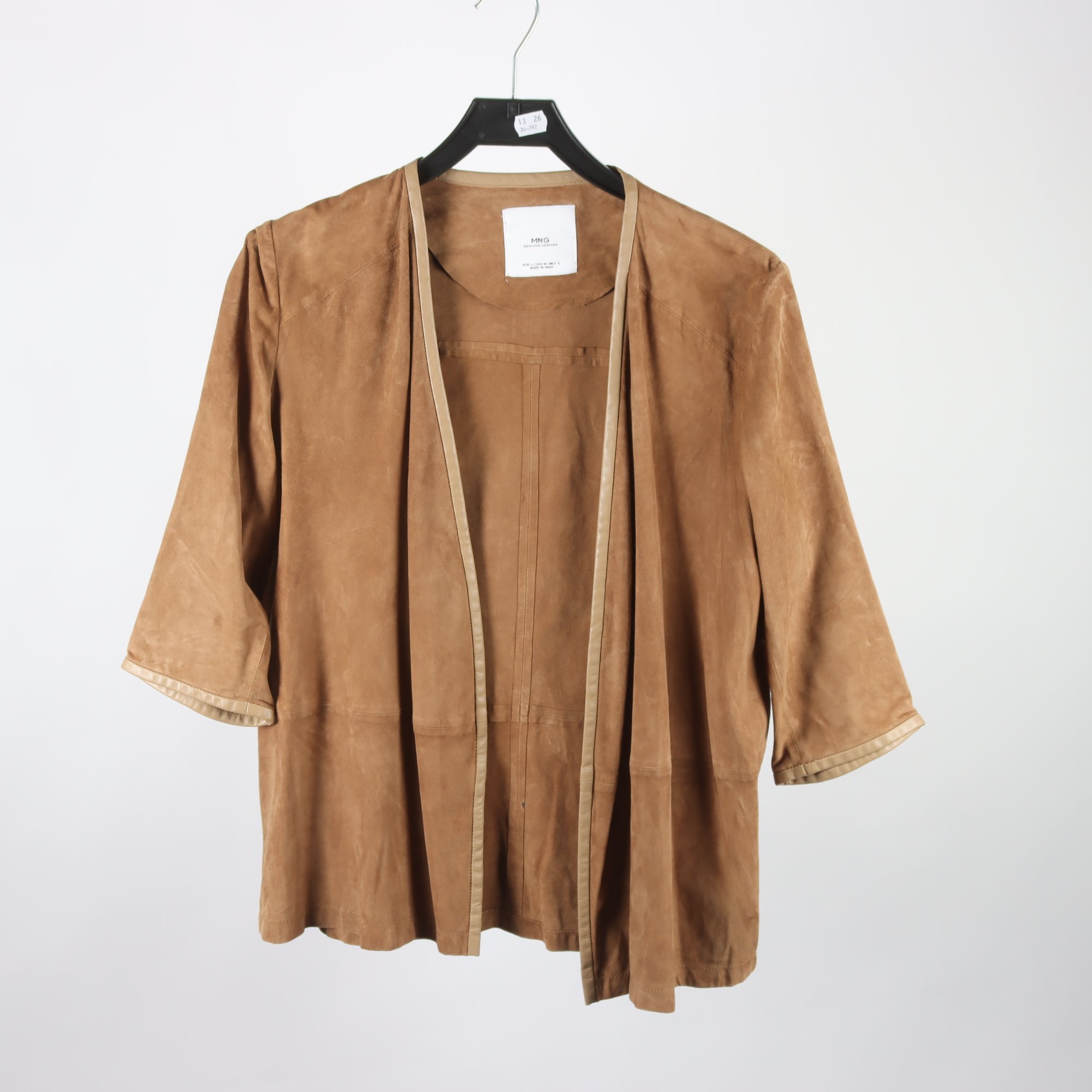 Mockajacka, MNG, 100% läder, stl. L