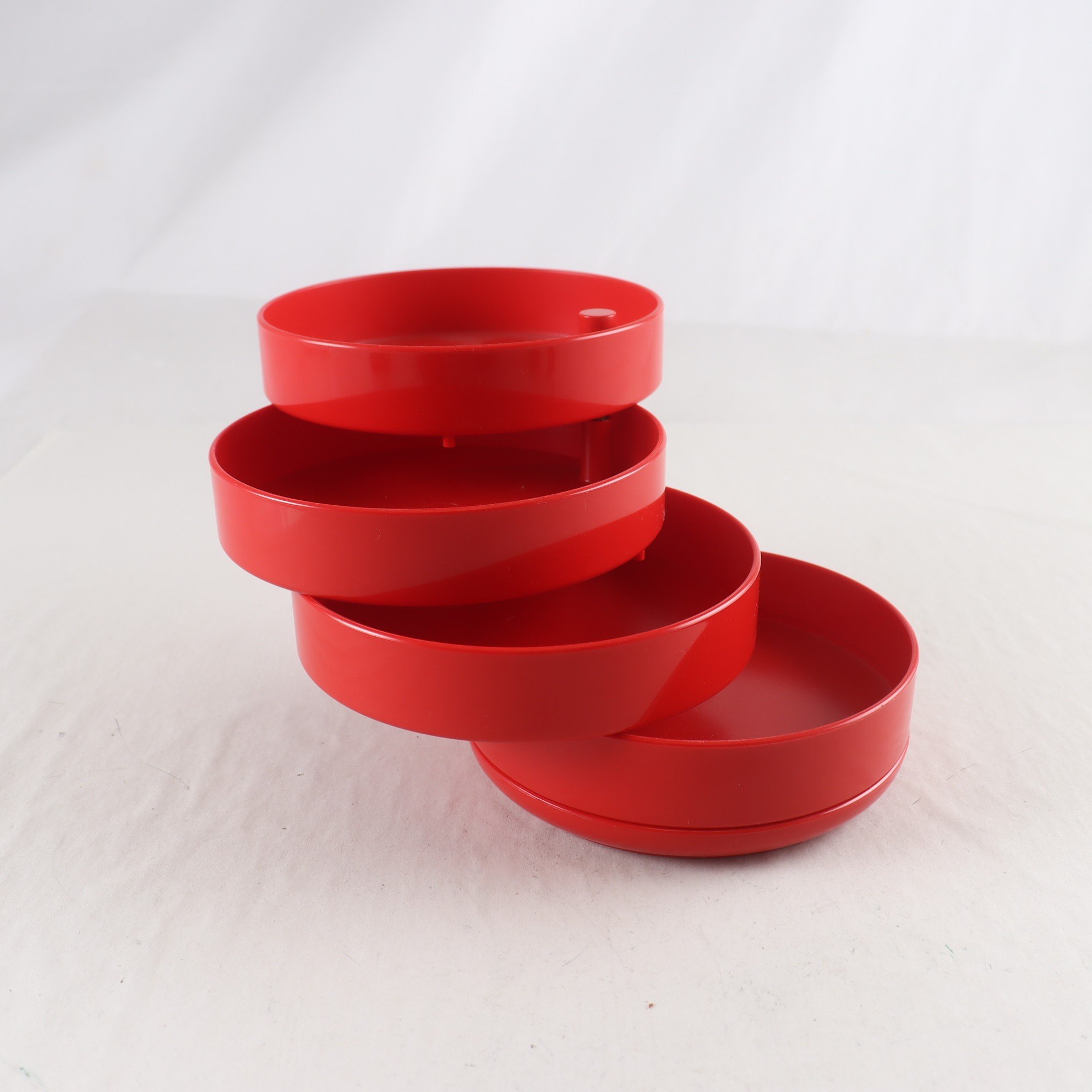 Skrivbordsbehållare, roterande, Rexite Multiplor, Rino Pirovano, Italien