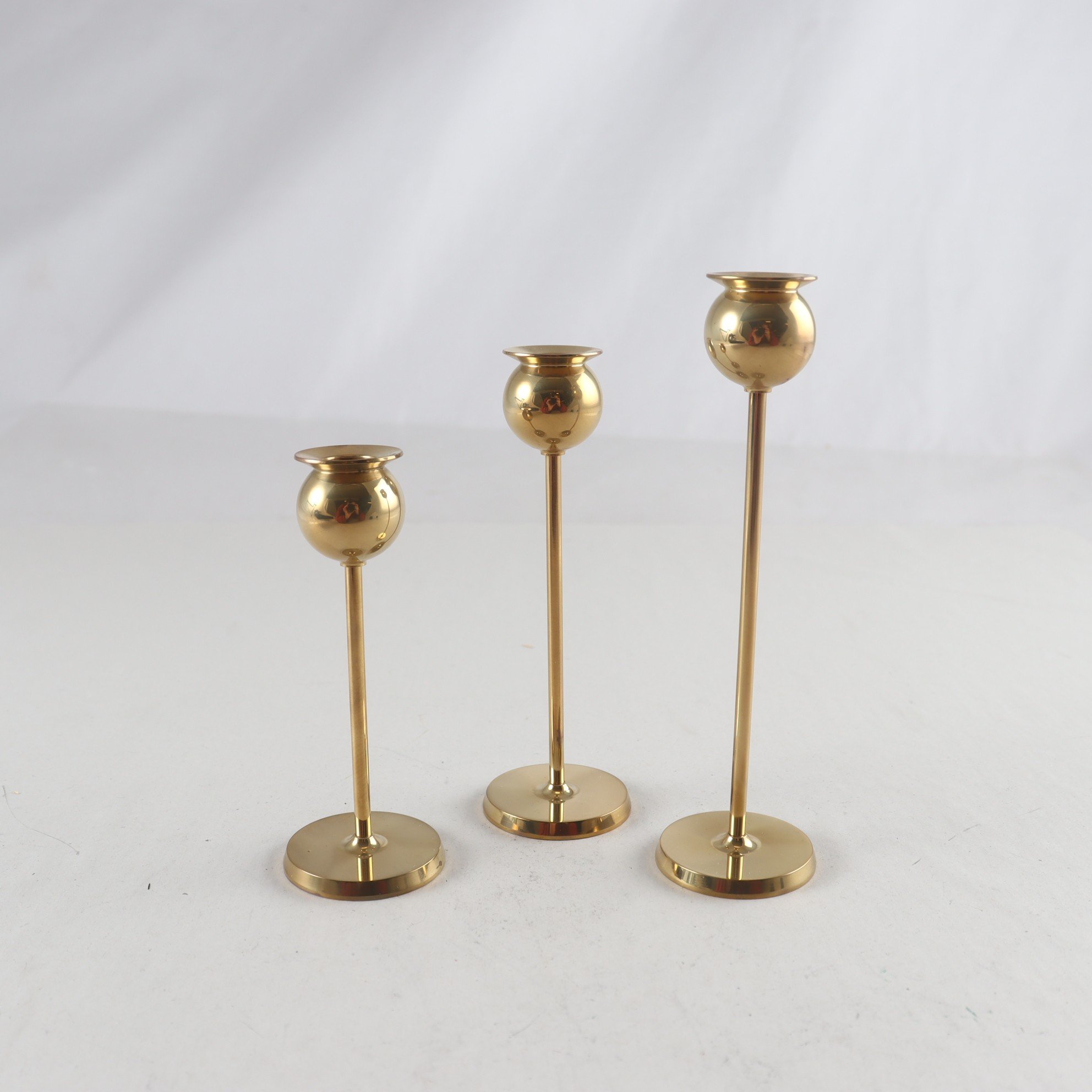 Ljusstakar, Tulpan, Pierre Forsell, Skultuna bruk, 3 st