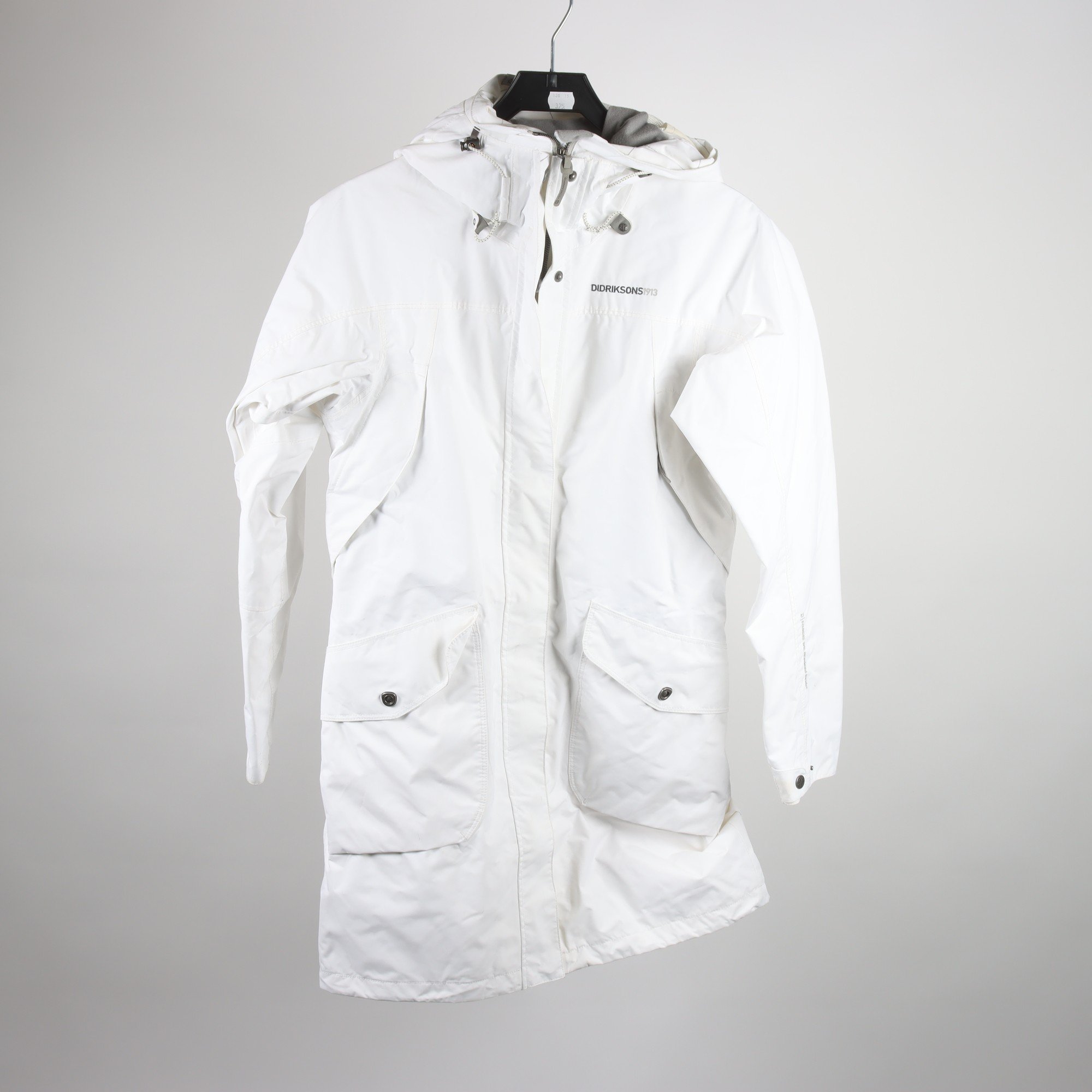 Vindjacka, Didriksons, vit, stl. 36.
