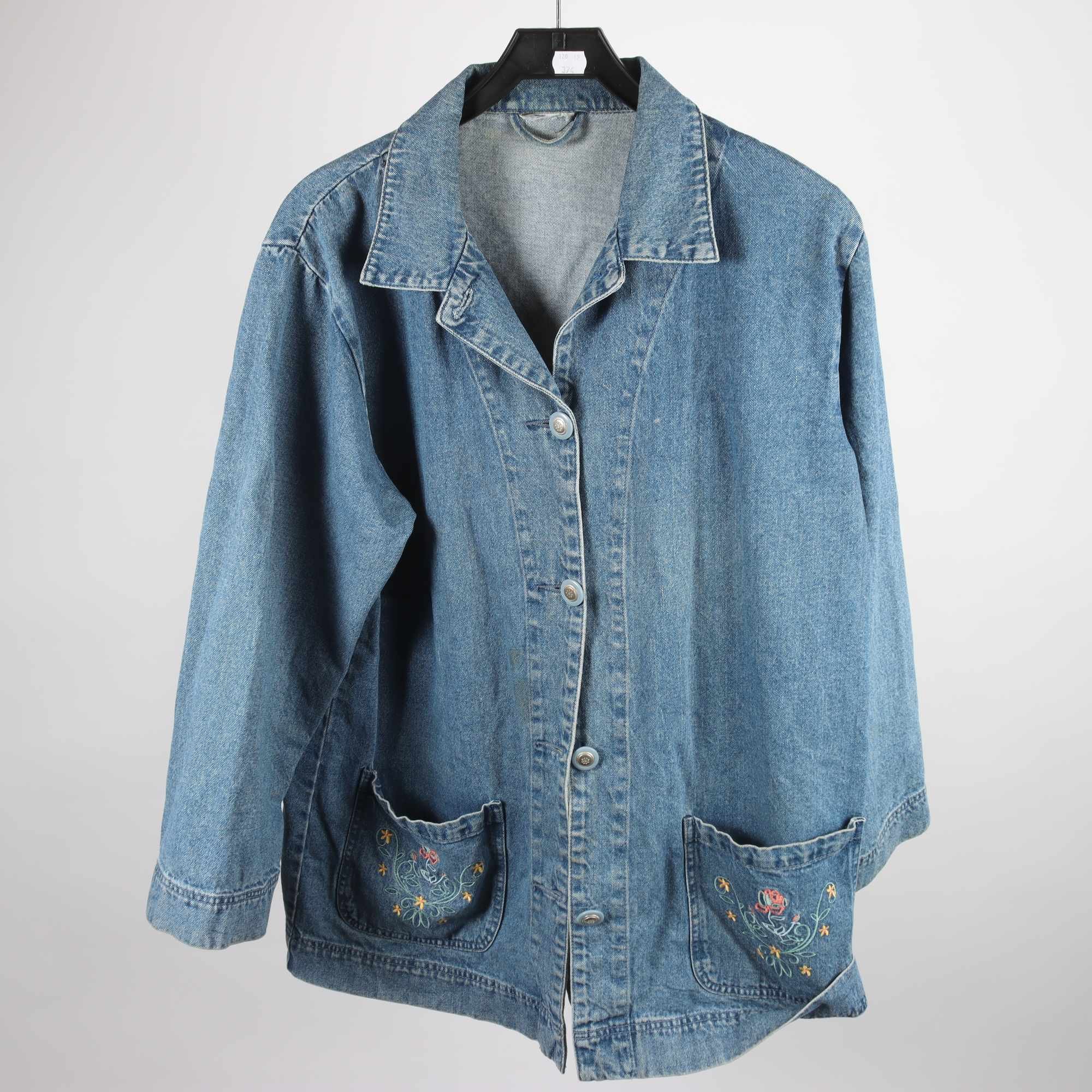 Jeansjacka, Okänd, blå, stl. ca. L.