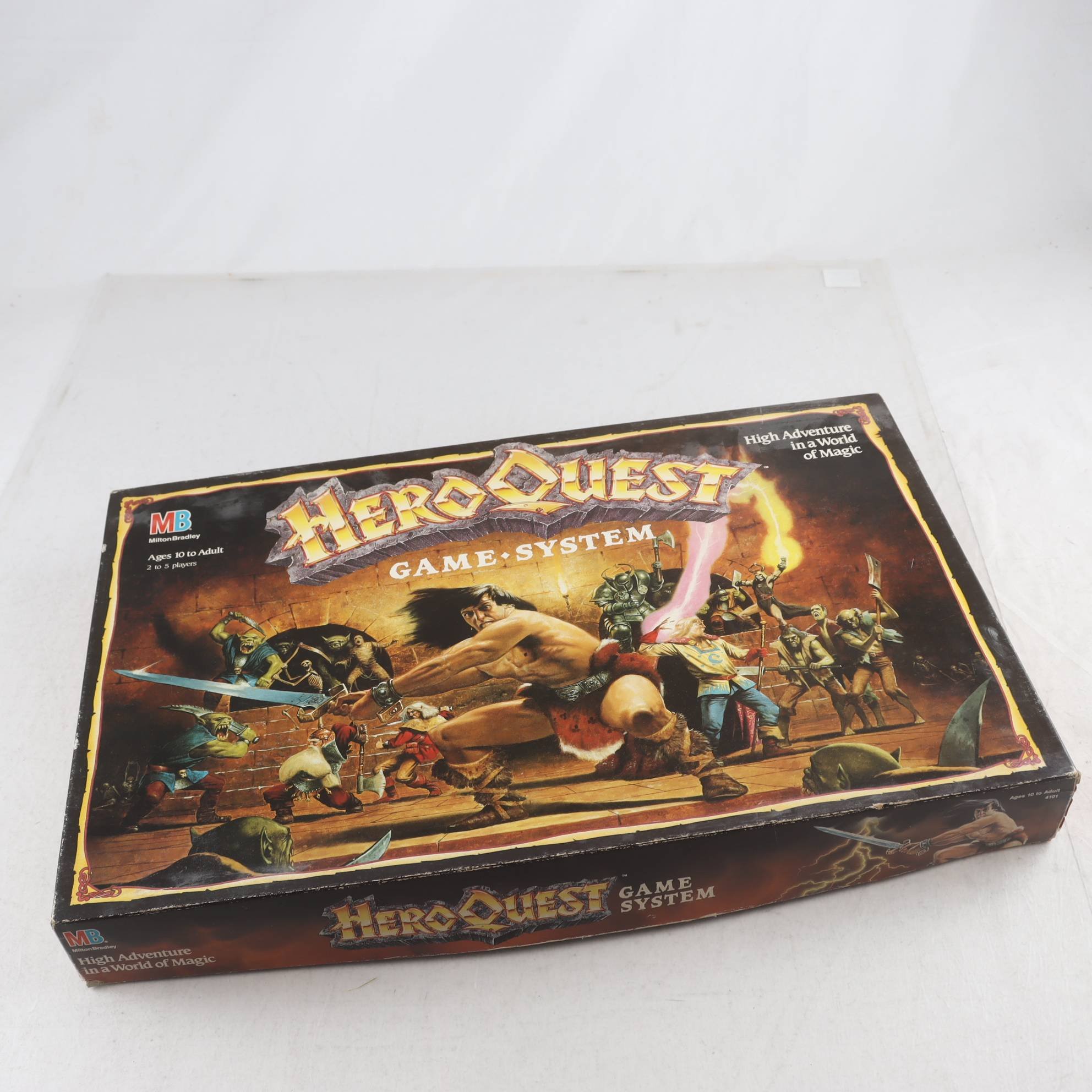 Spel, Heroquest,game system, adventure in a world of magic, mb spel.