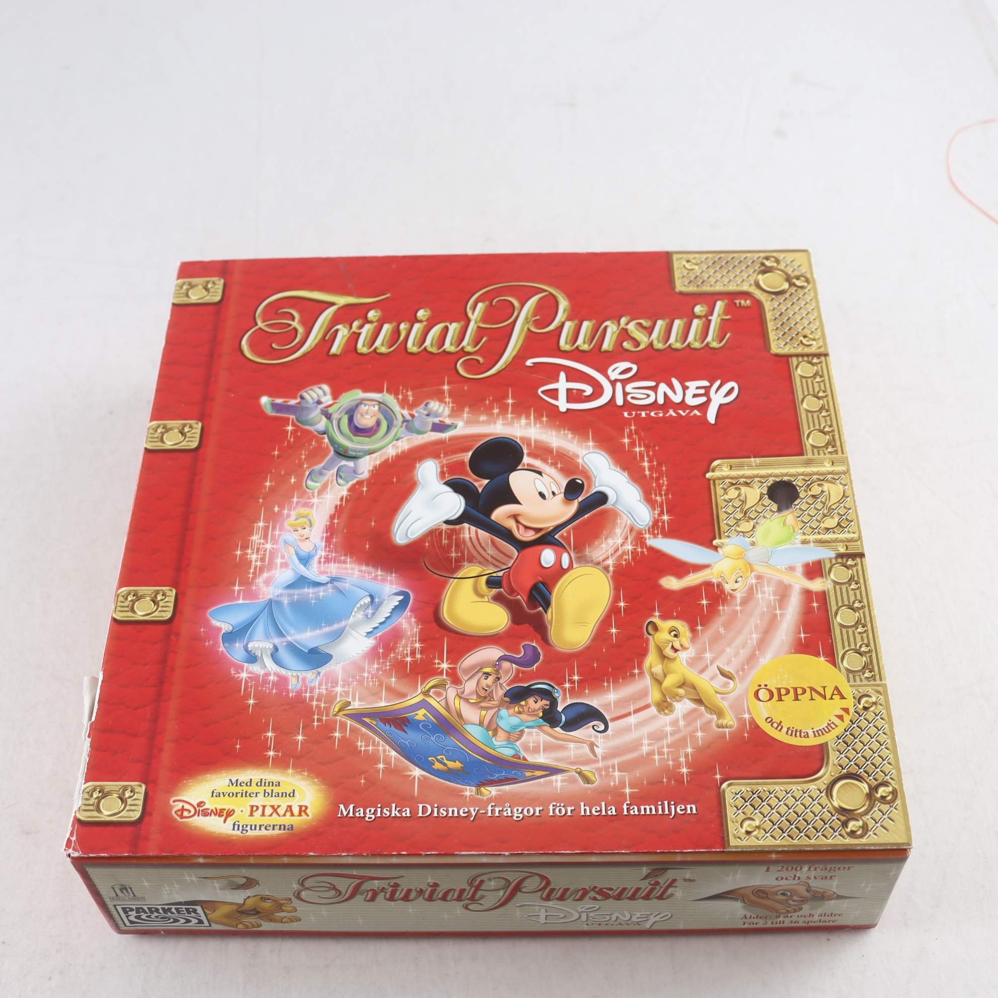 Spel, Trivial pursuit,disney utgåvan, parker.