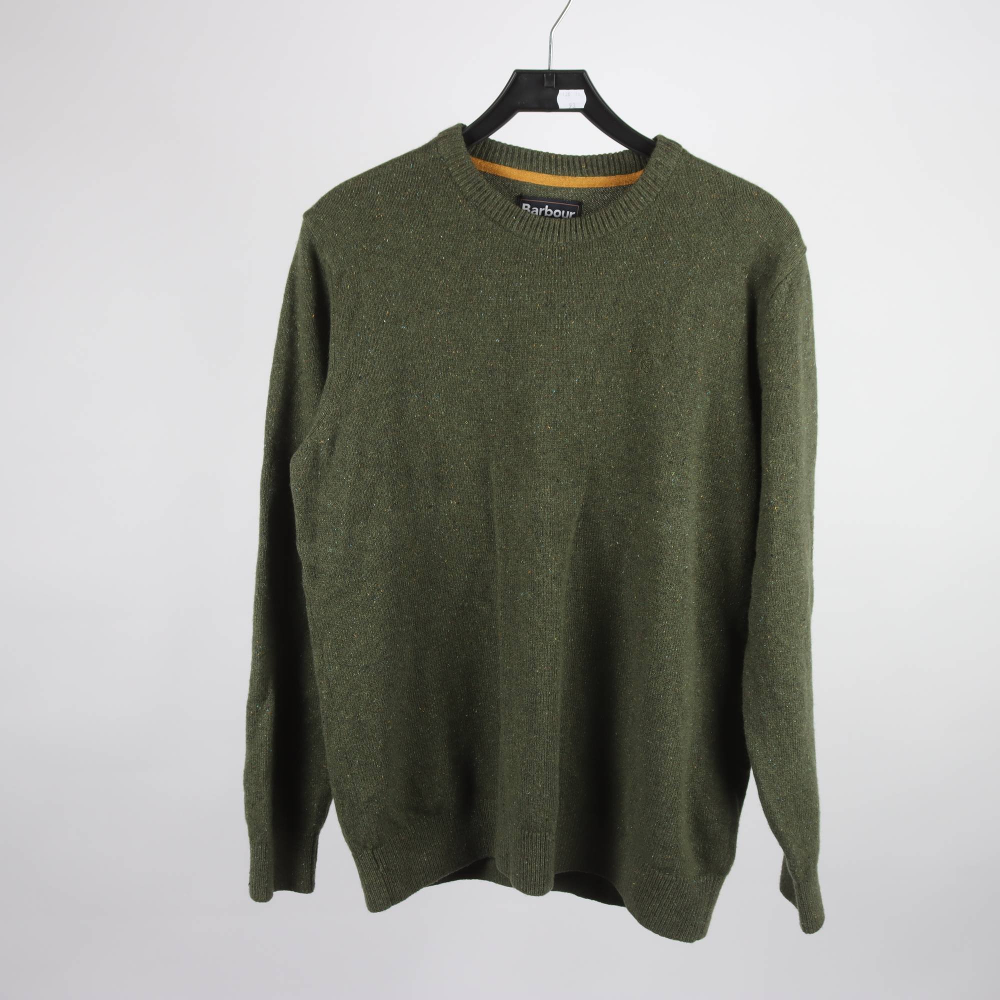 Tröja, Barbour, grön, melerad, stl. L