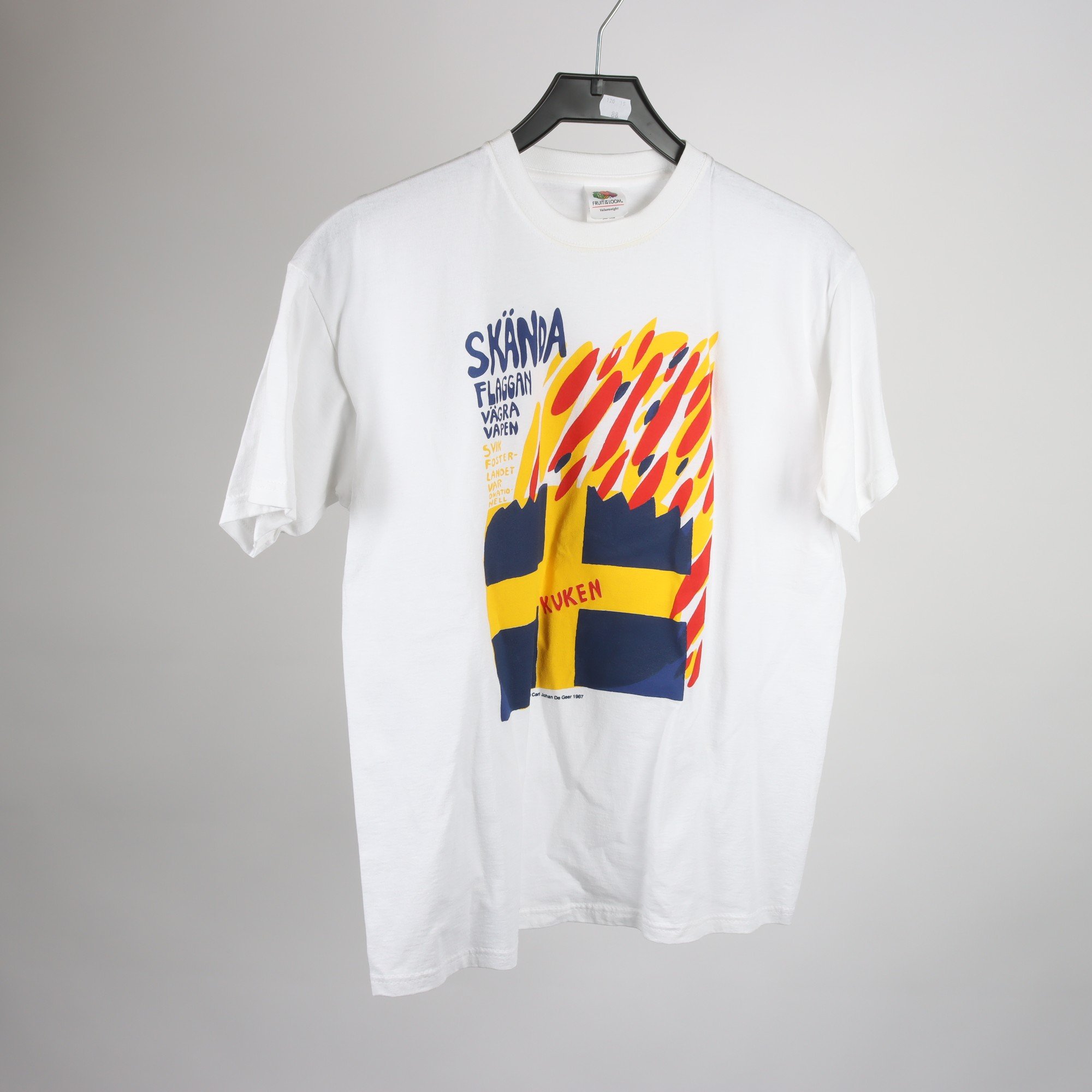 T-shirt, Carl Johan De Geer, vit, stl. M