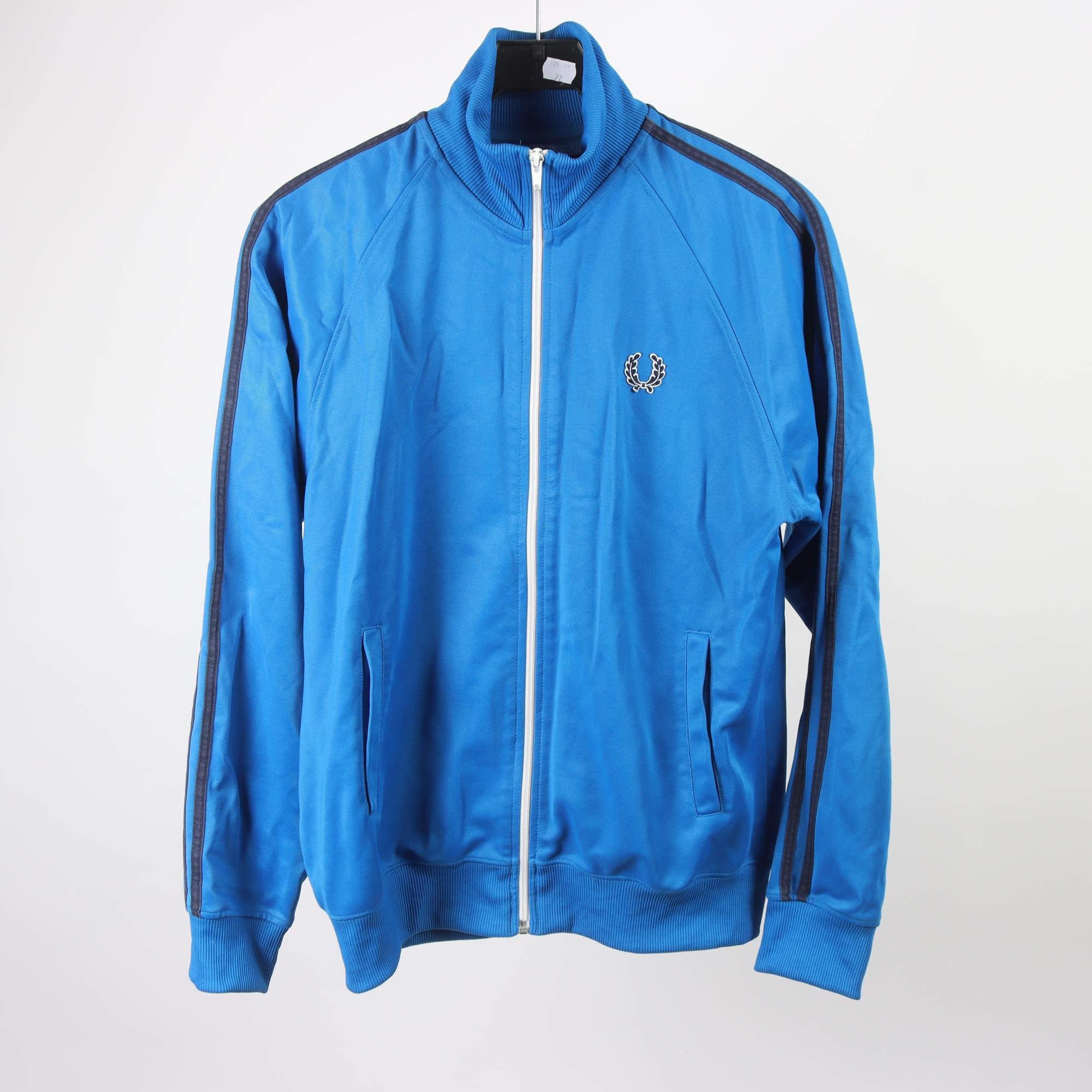 Sportjacka, Fred Perry blå, stl. M