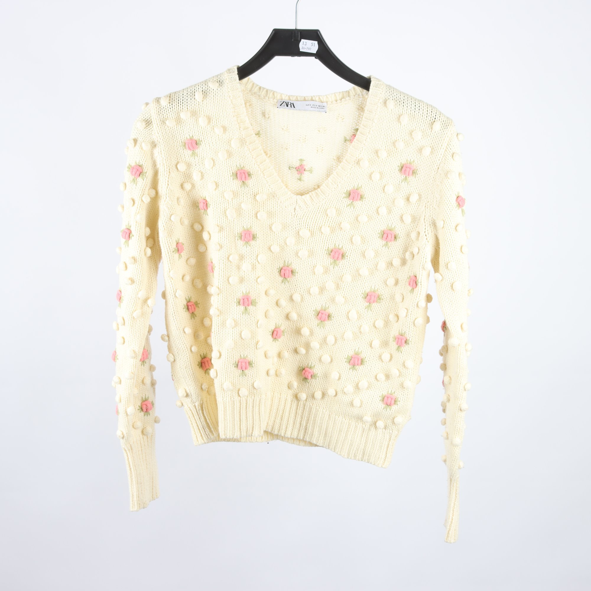 Stickad tröja, Zara, stl. S