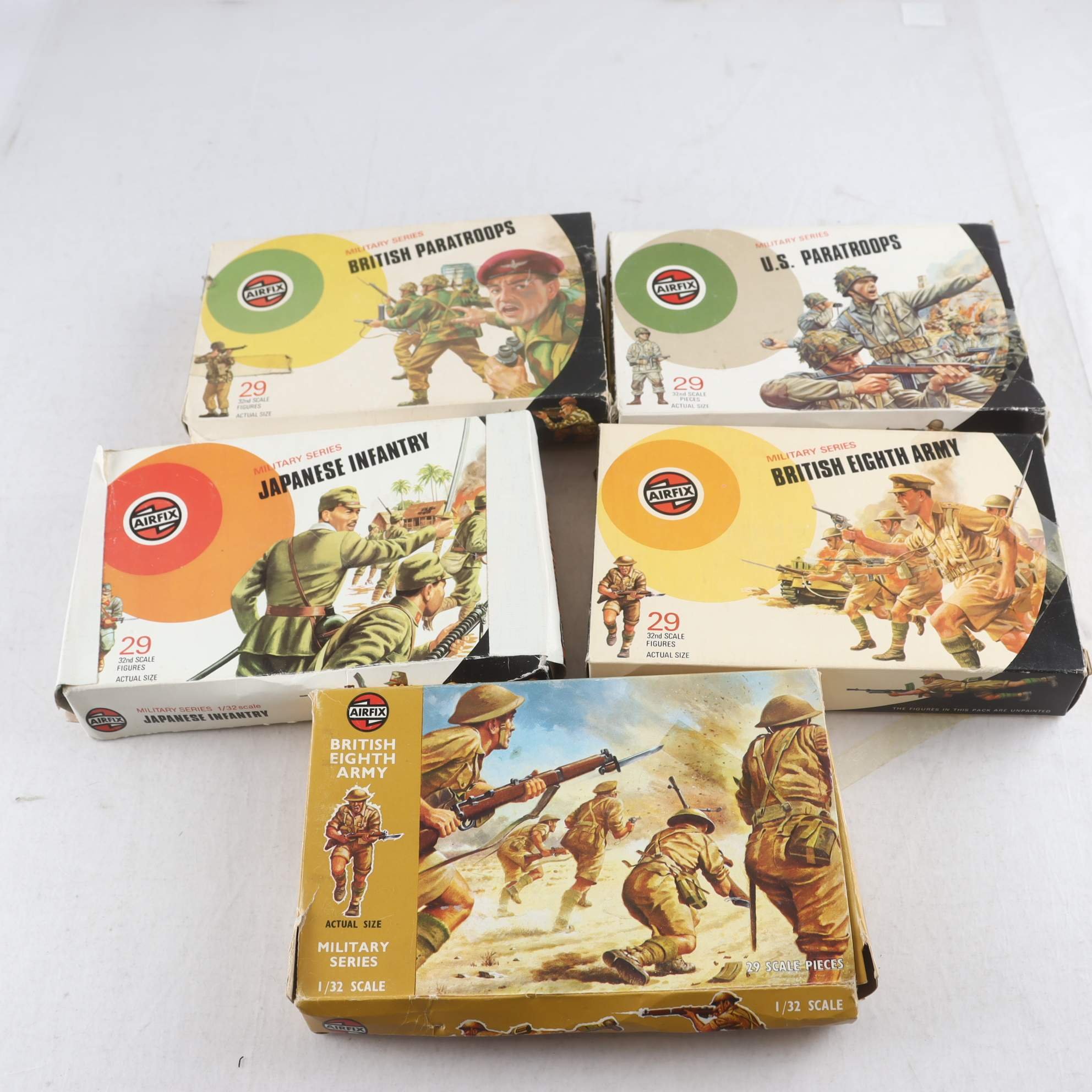 Figurer, Soldater, Airfix 5 pkt.