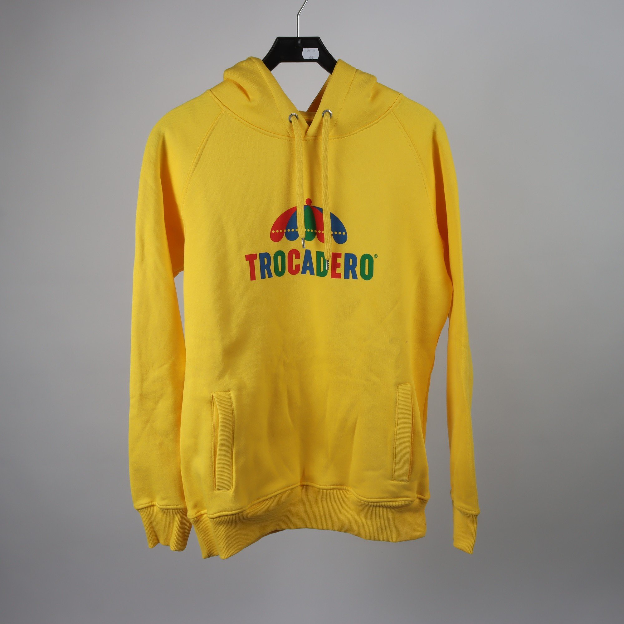 Hoodie, Trocadero, gul, stl. M