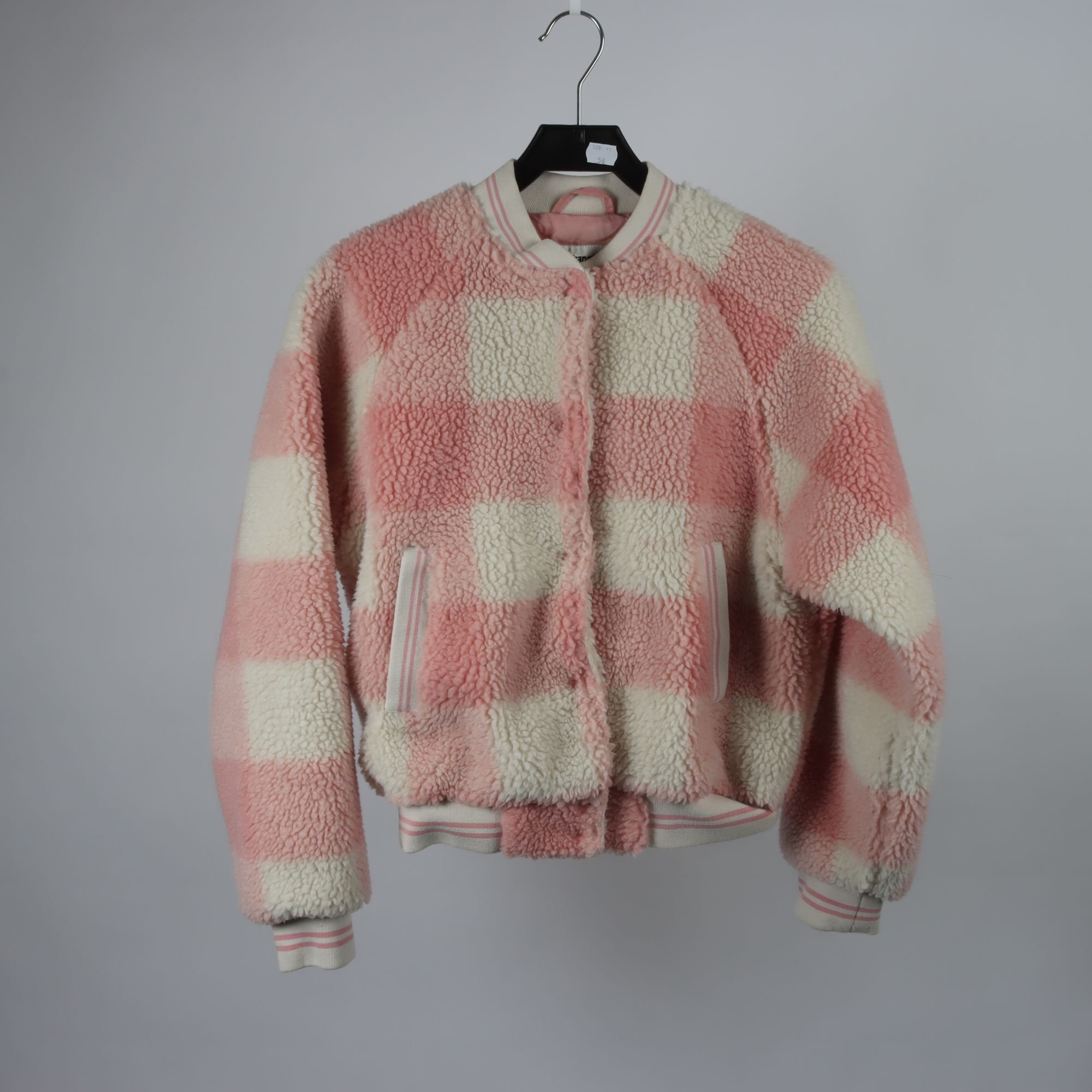 Jacka, Wrangler, rosa, vit, stl. XS