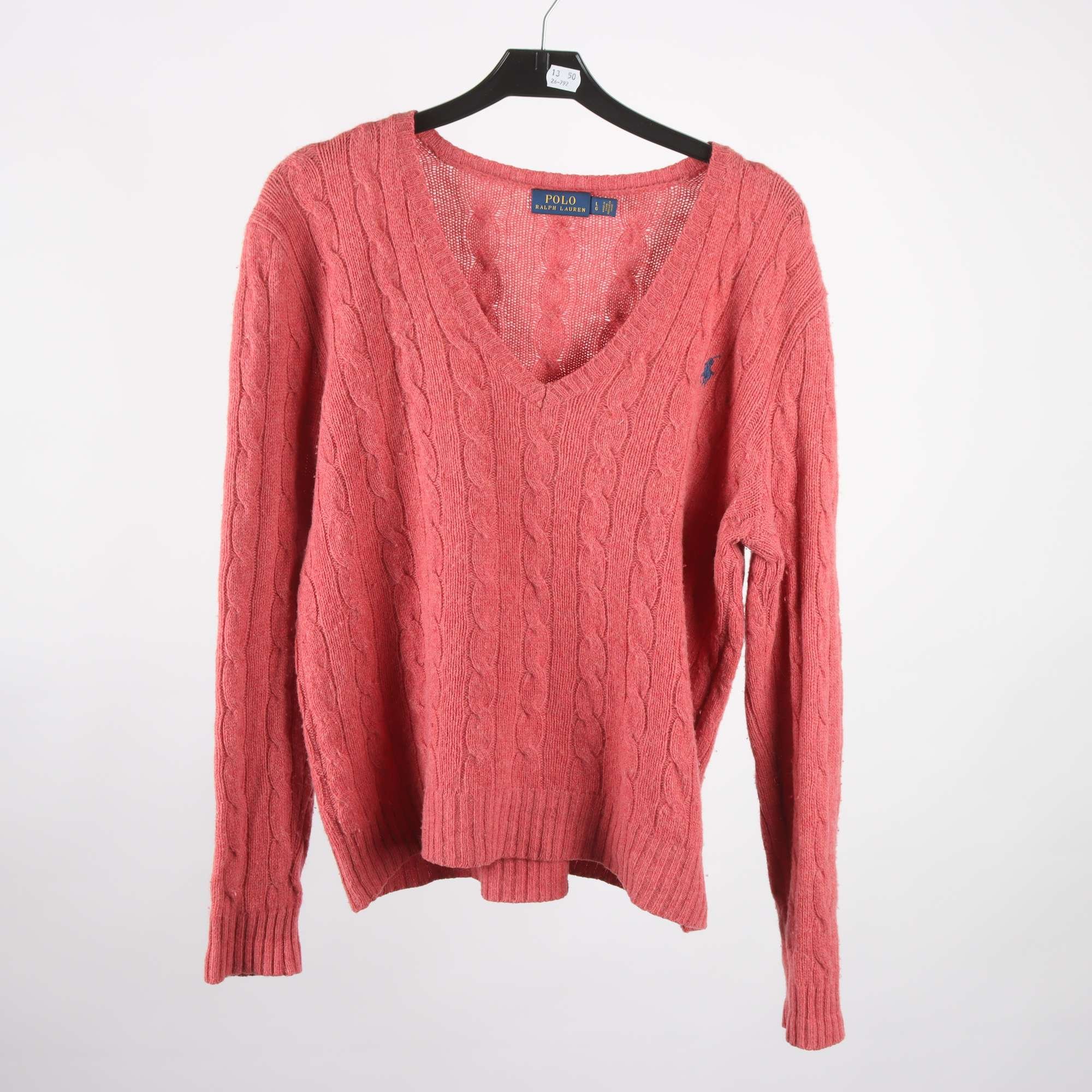 Stickad tröja, Polo Ralph Lauren, stl. L
