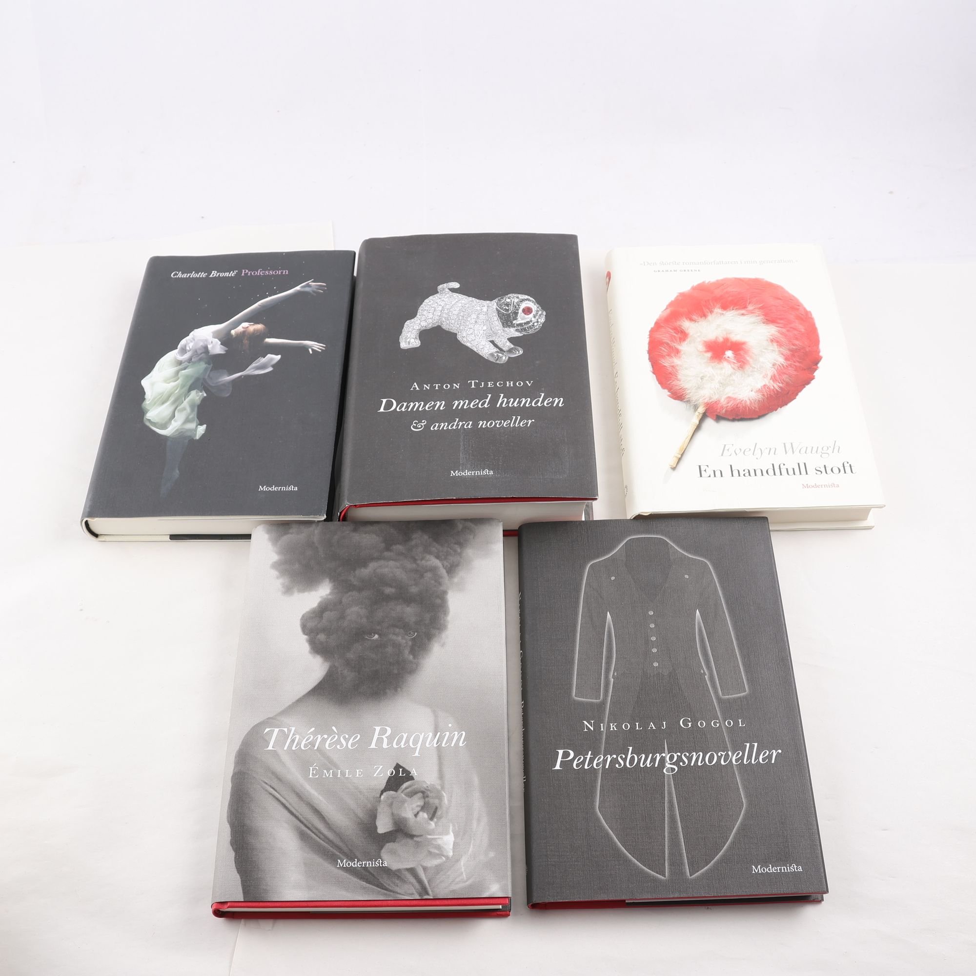 Klassiker från Modernista, bokpaket med 5 volymer