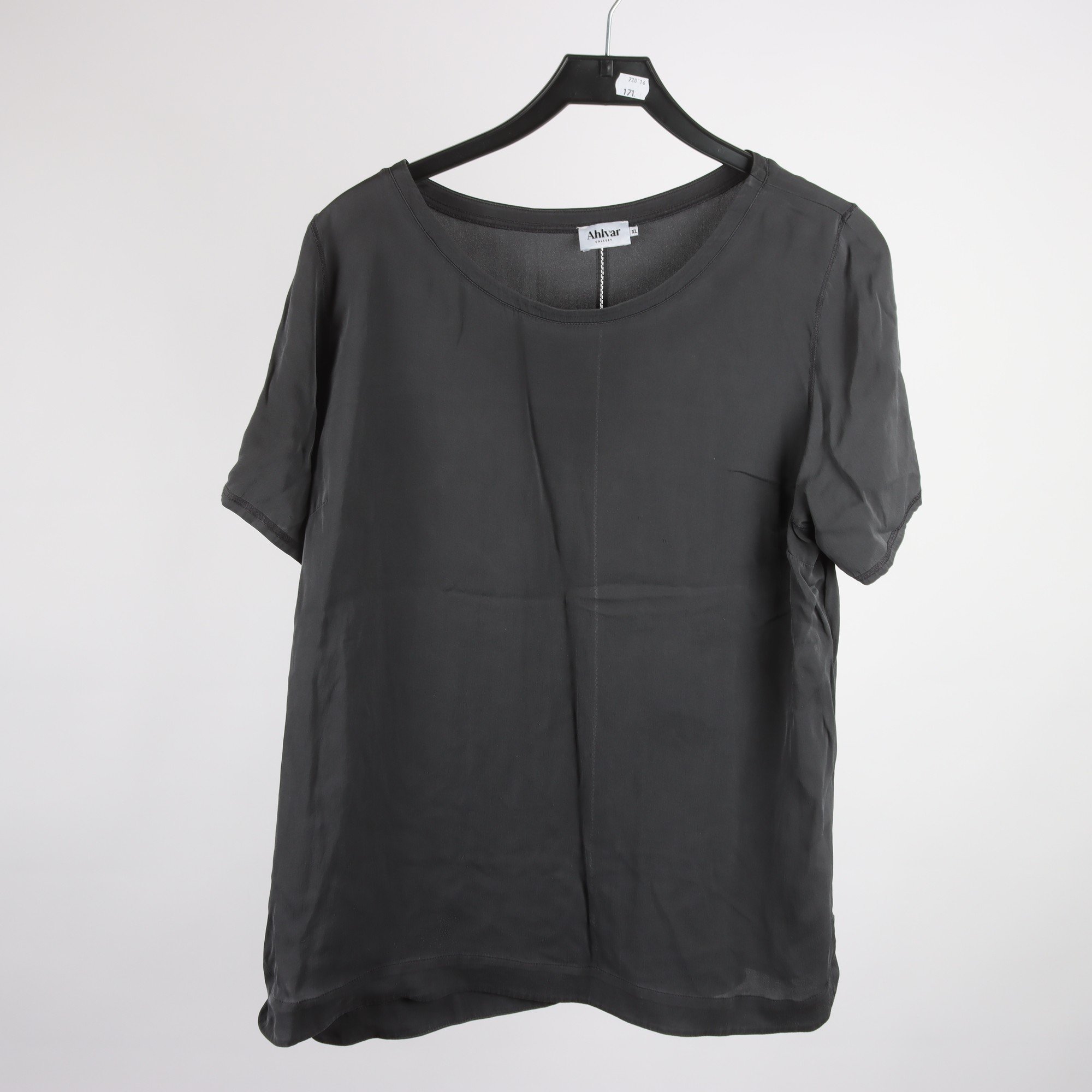 Blus, Ahlvar gallery, gråsvart, stl. XL