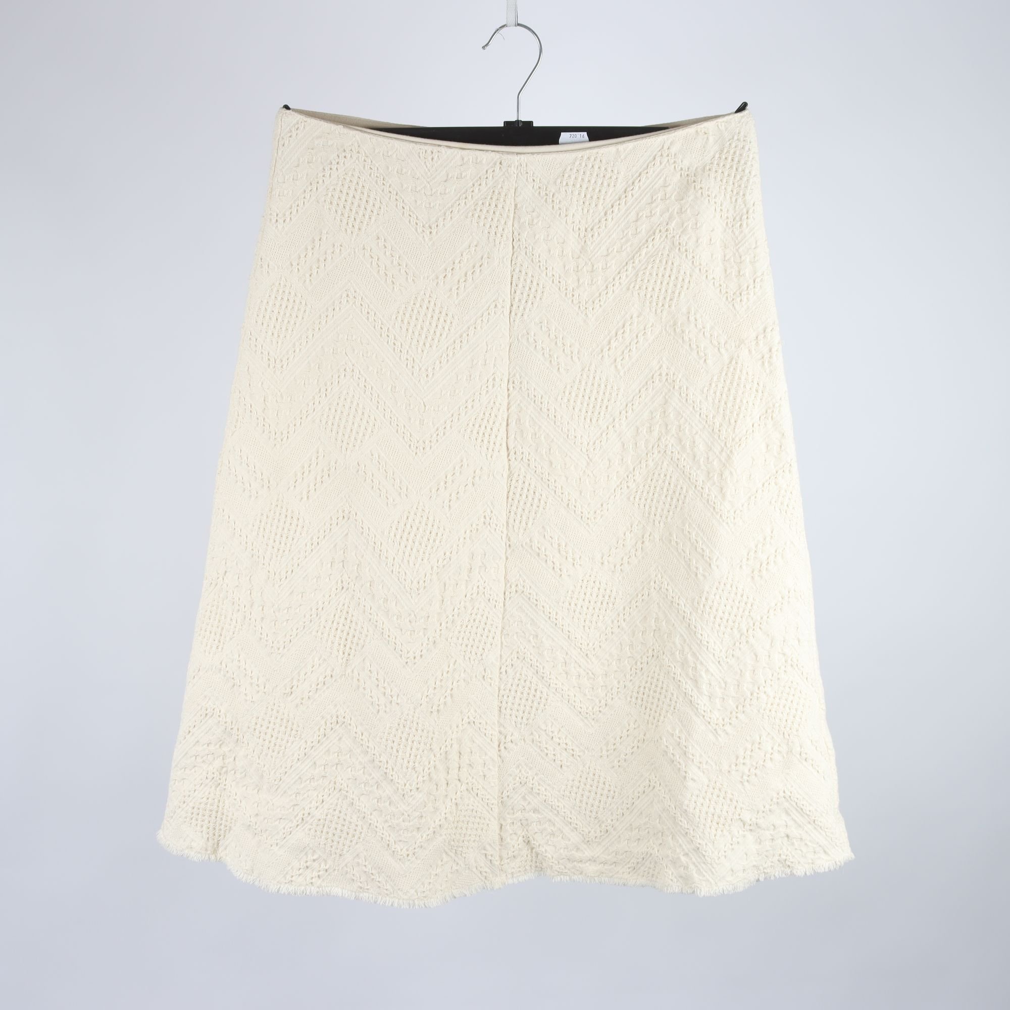 Kjol, Rodebjer, ljusbeige, stl. M