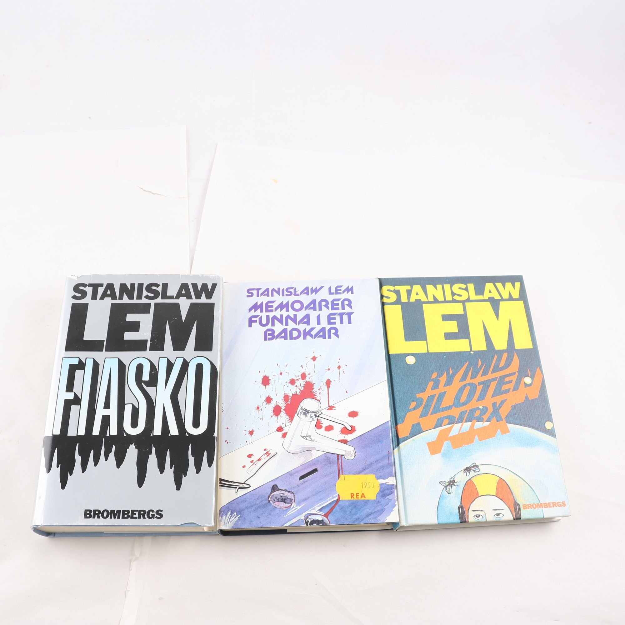 Stanislav Lem, bokpaket med 3 volymer