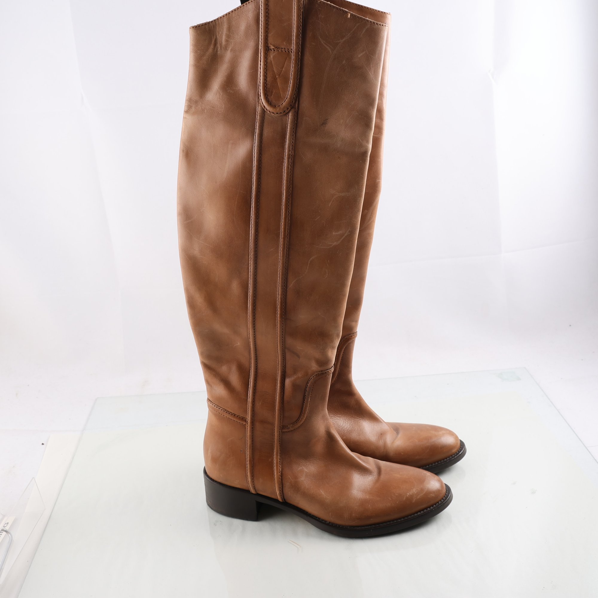 Stövlar, Marzio, läder, stl. 36