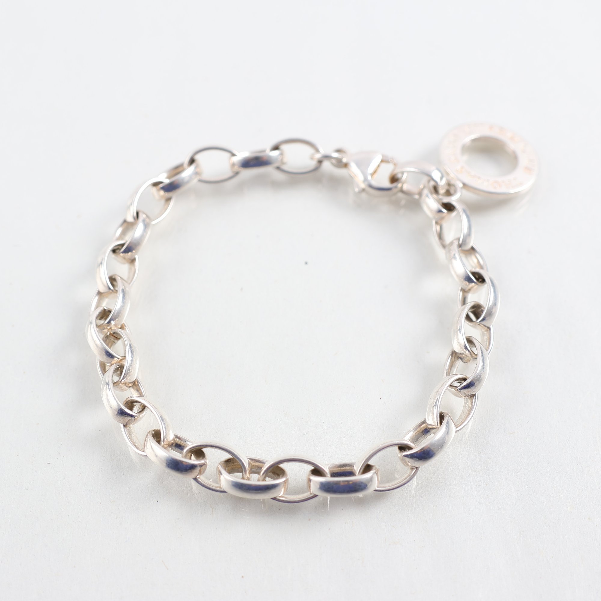 Armband, silver, Thomas Sabo, charm club, vikt: 14.7g