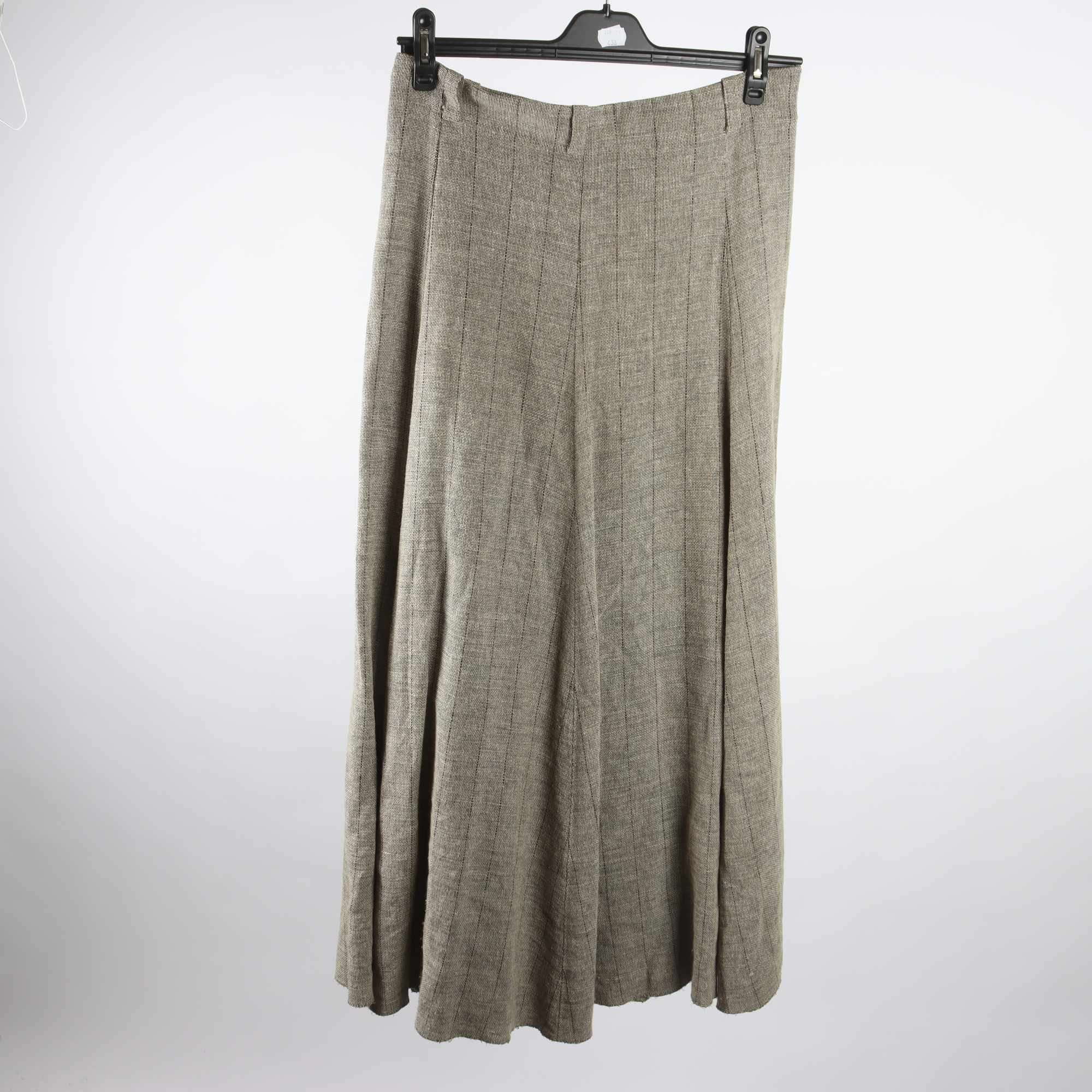 Långkjol, Gerda Blanken, beigje, lin, stl. S.