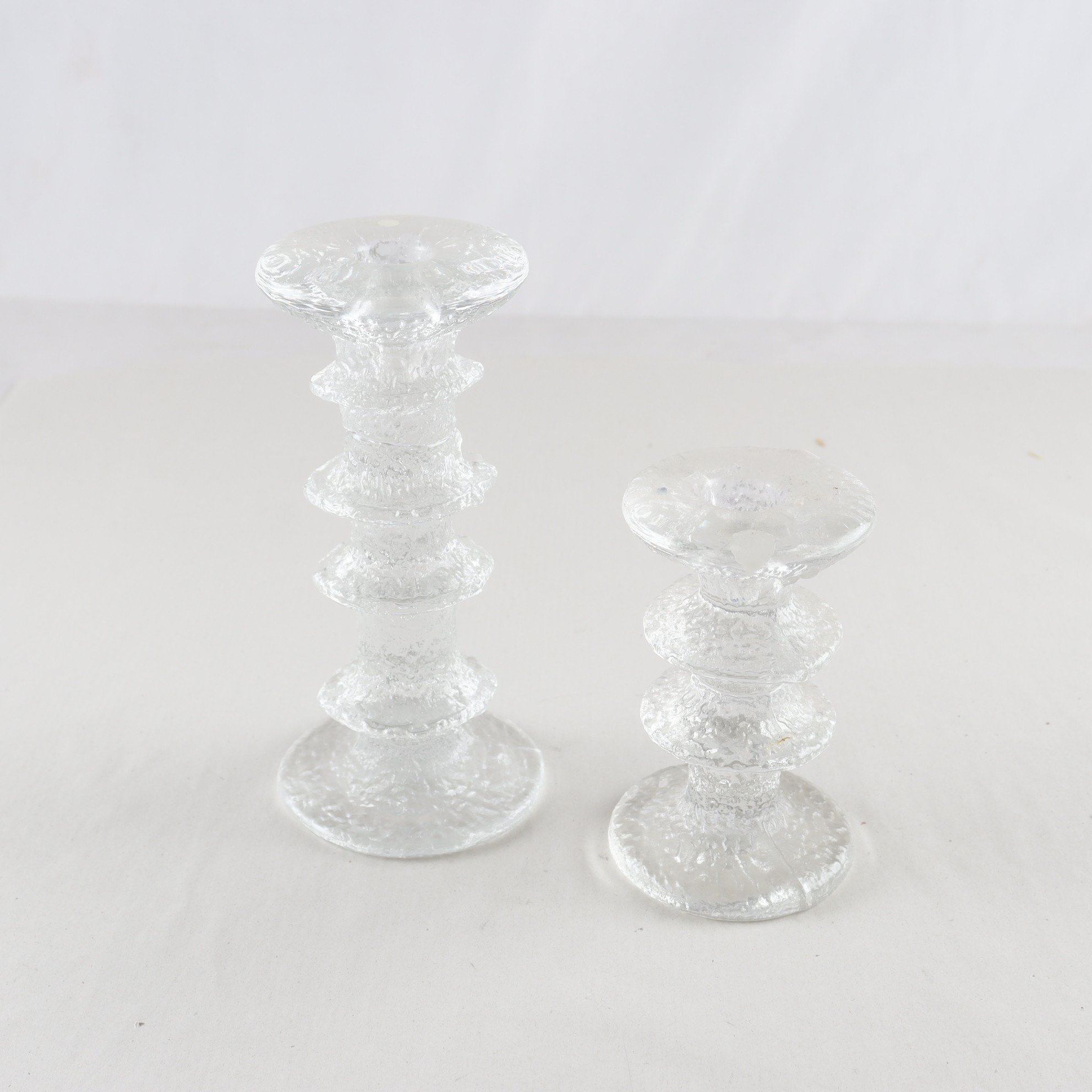 Ljusstakar, glas, Festivo, Iittala. Samfraktas ej