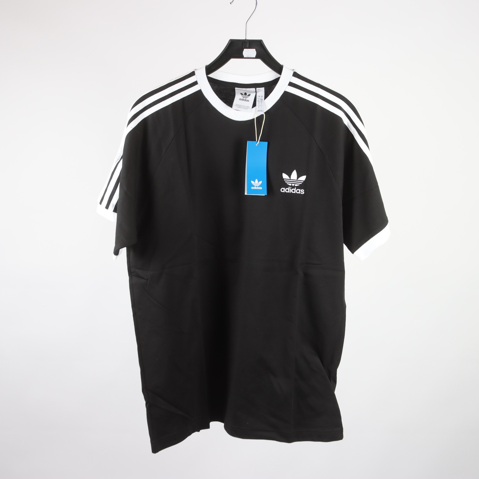 Sporttröja, Adidas, svart, stl. L.