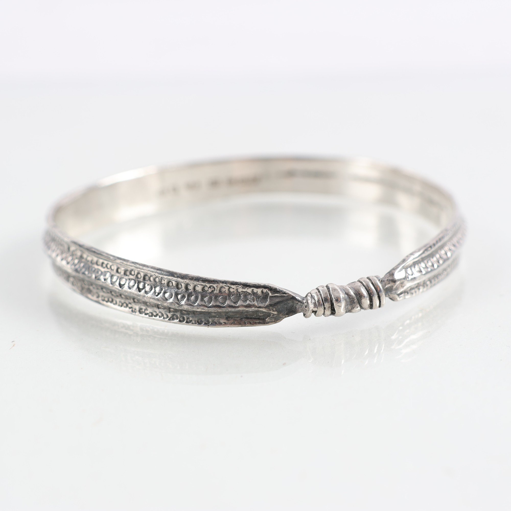 Armring, silver, vikt: 18.3g