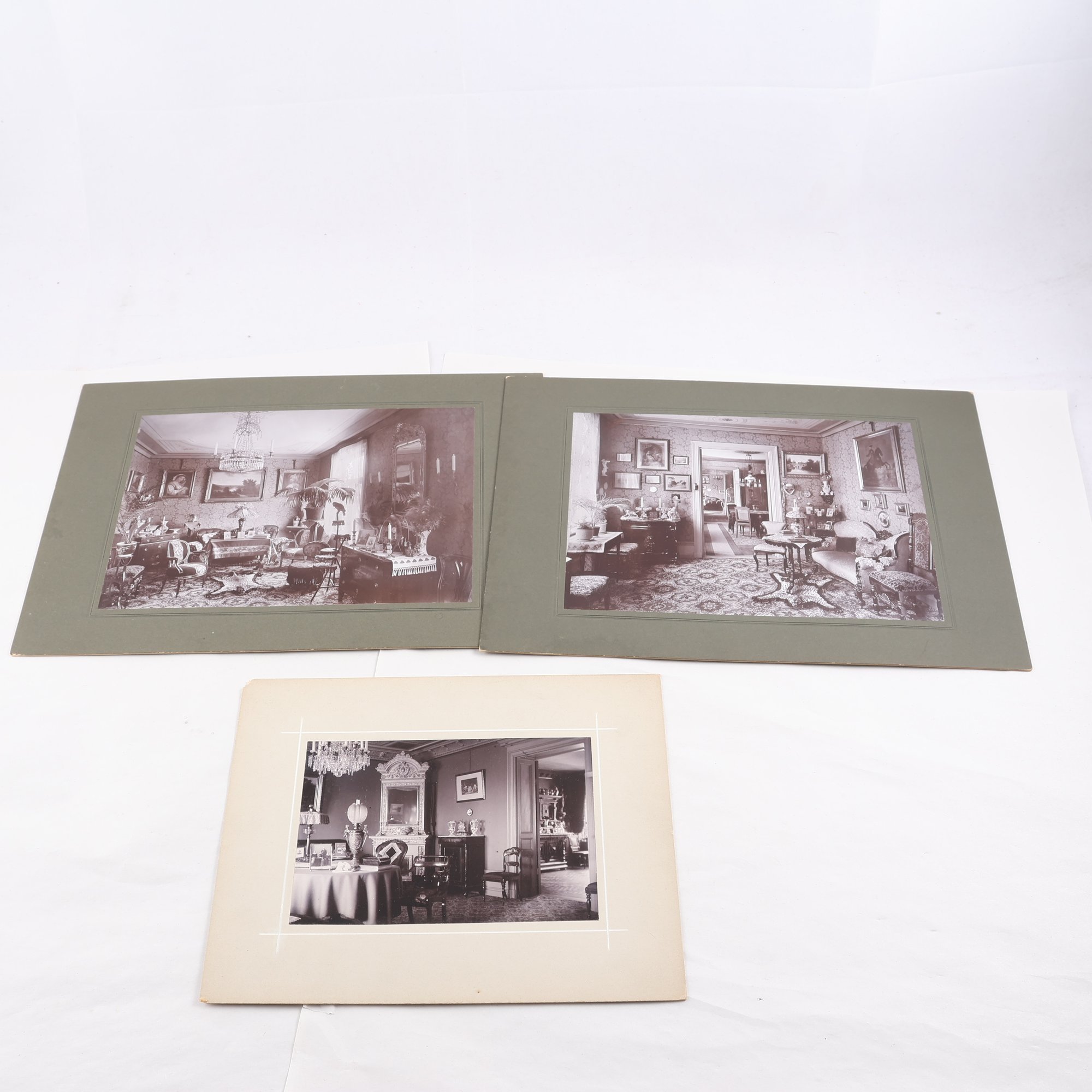 Fotografier, interiörer, 1800-talets slut