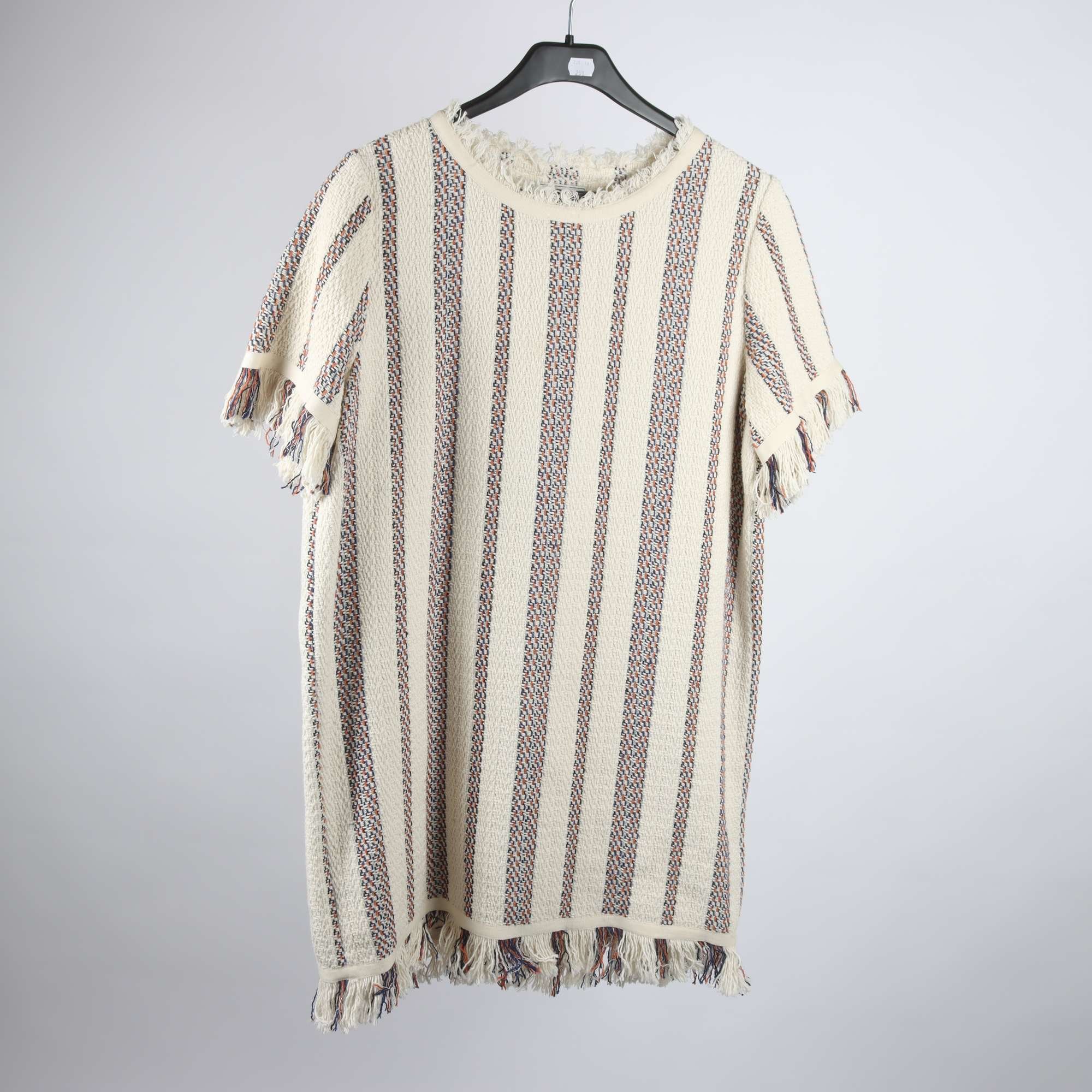 Klänning, Lexington, beige, vävd, stl. XL.