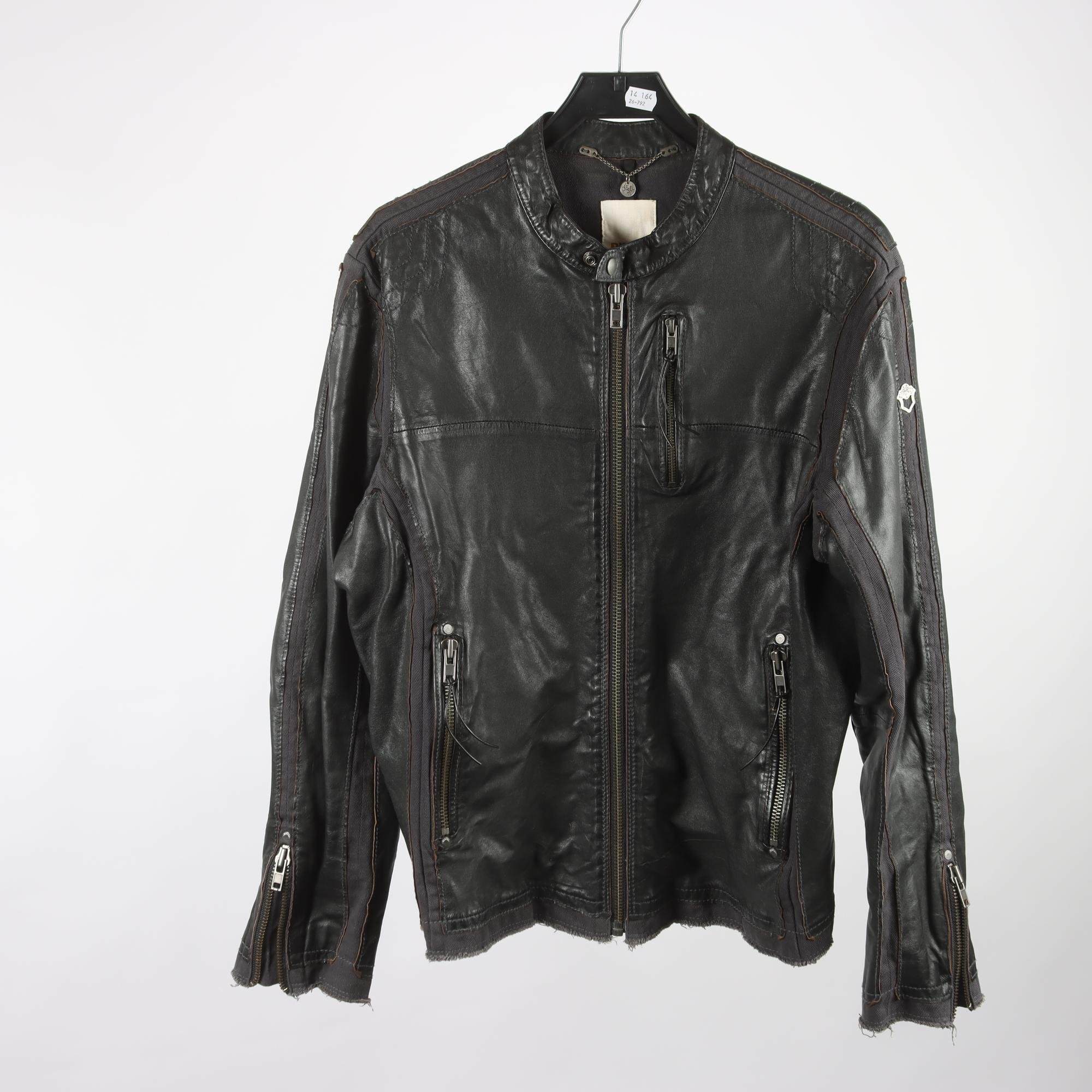 Skinnjacka, Diesel, 100% lammskinn, stl. L