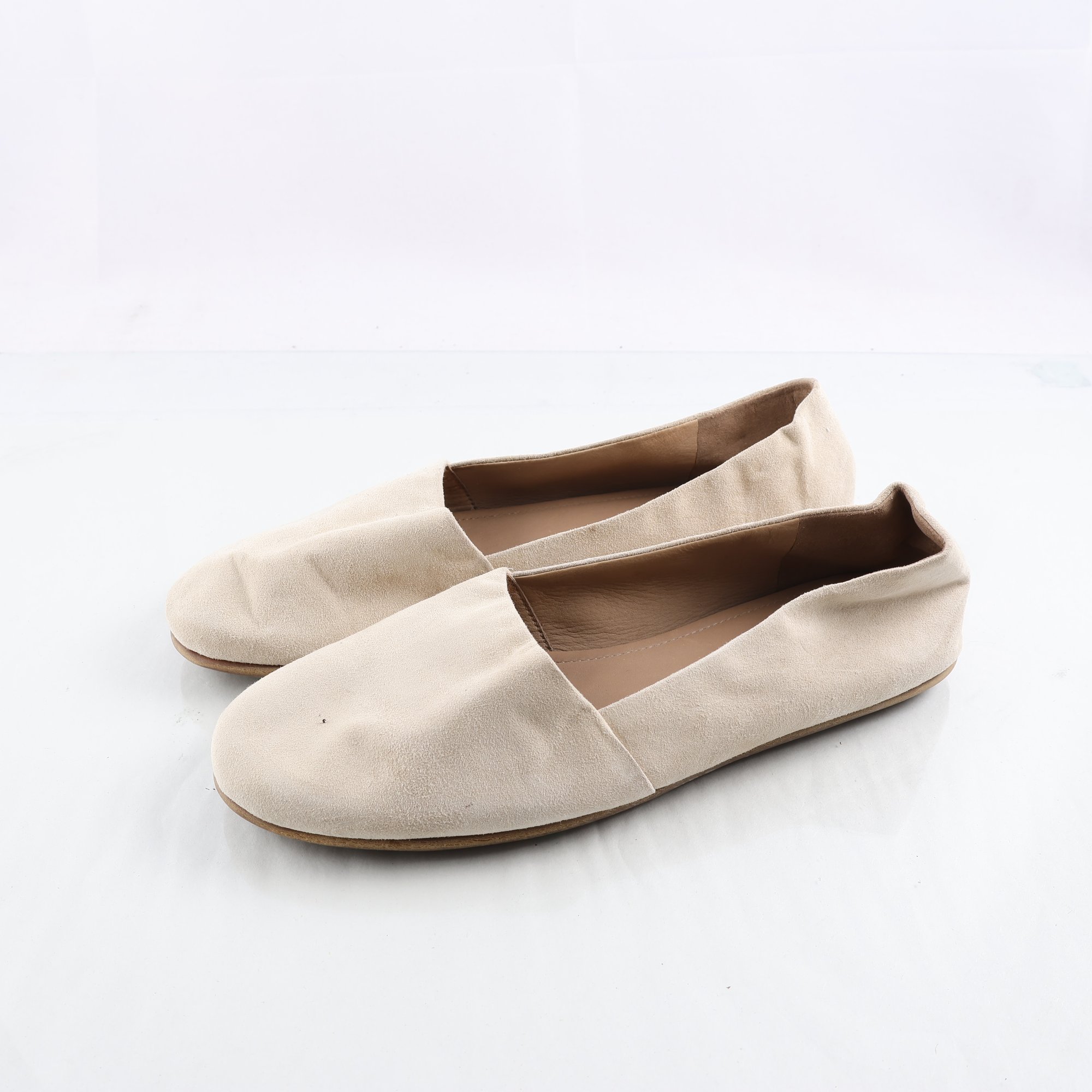 Ballerinasko, Ecco, läder, stl. 40