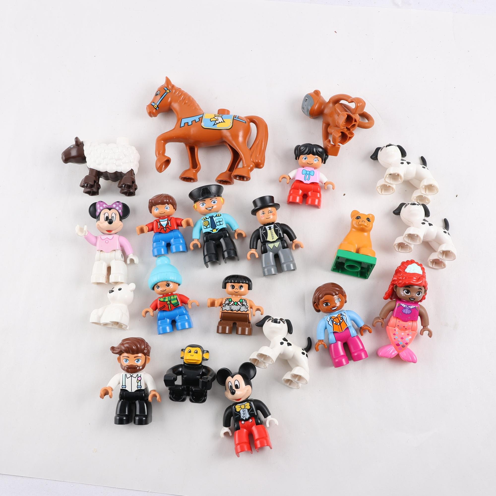 Duplo, djur / figurer