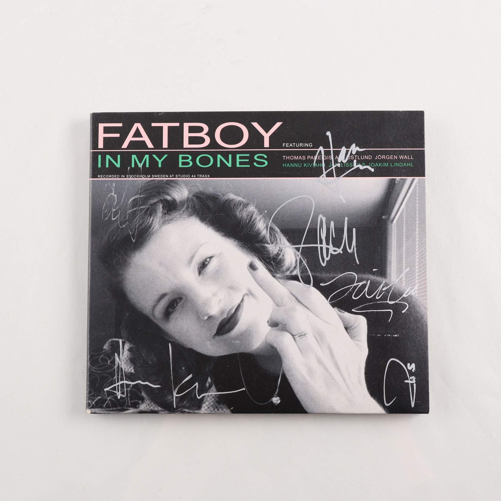 CD Fatboy, In My Bones, Signerad