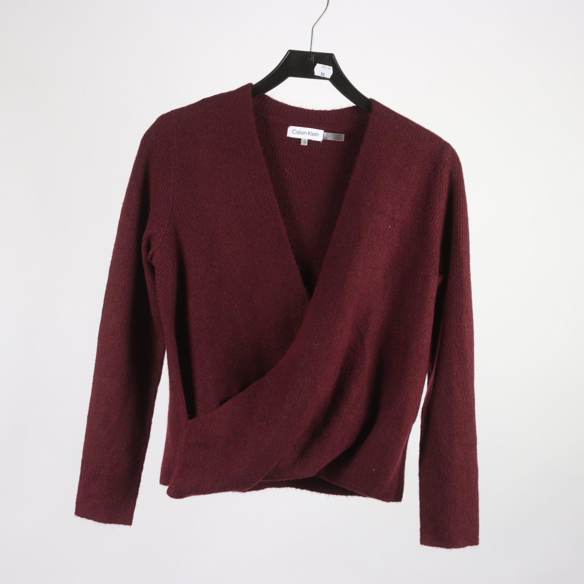 Tröja, Calvin Klein, vinröd, stl. S